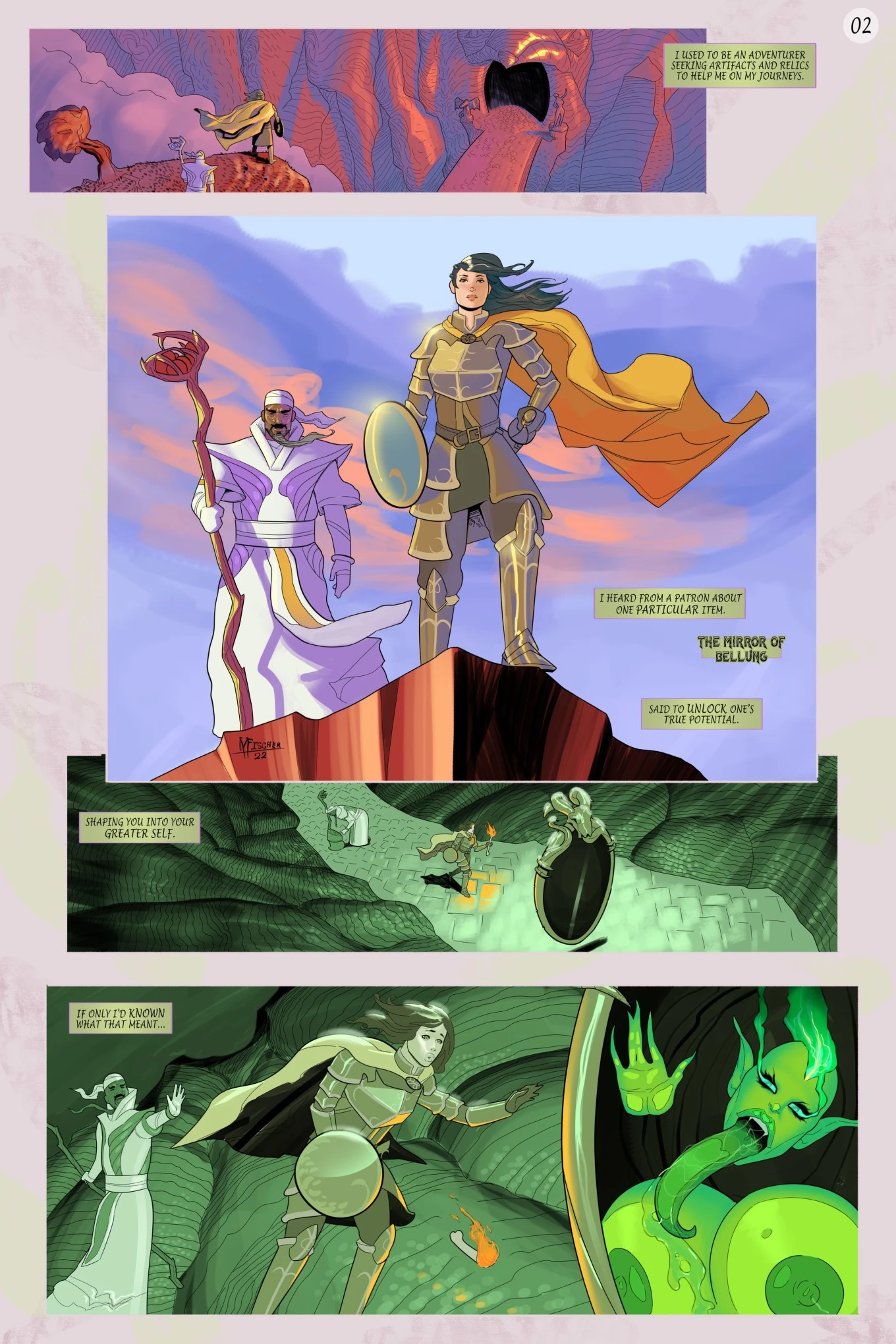 The Mirror of Bellung porn comic picture 3