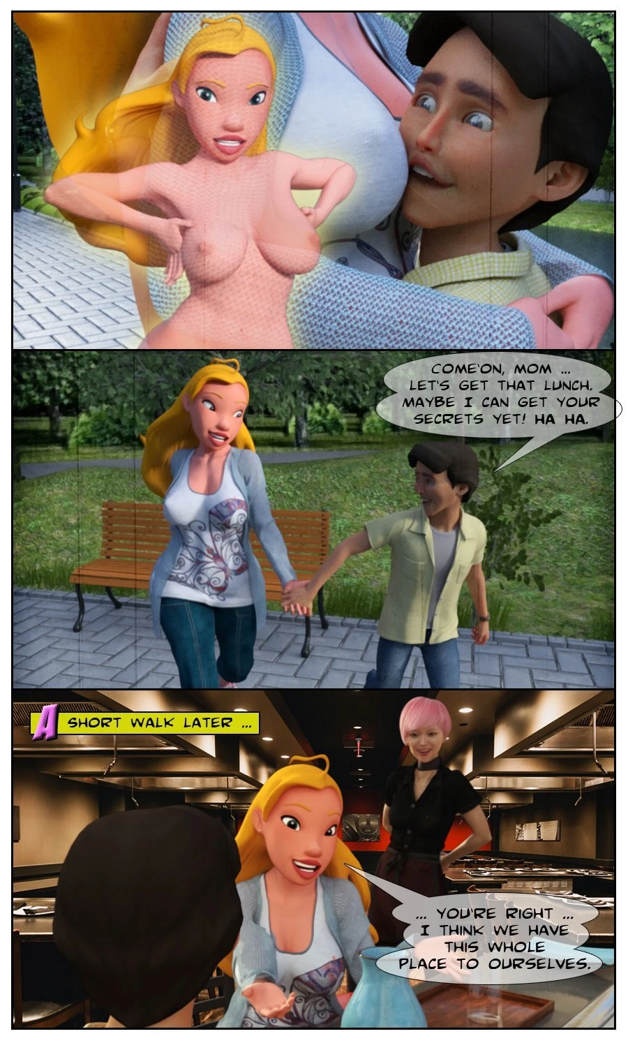 The Mom 2 porn comic picture 70