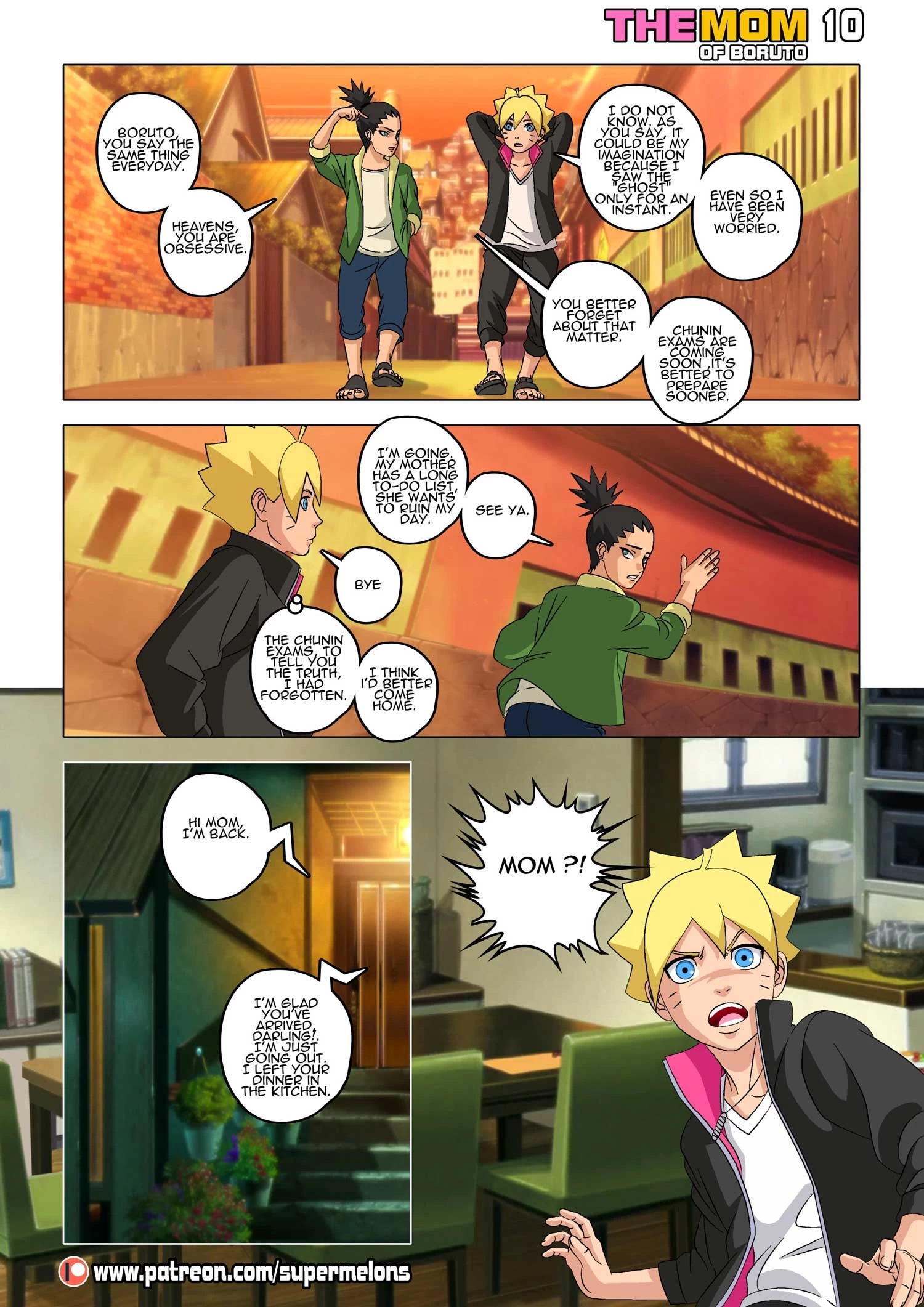 The Mom Of Boruto porn comic picture 11