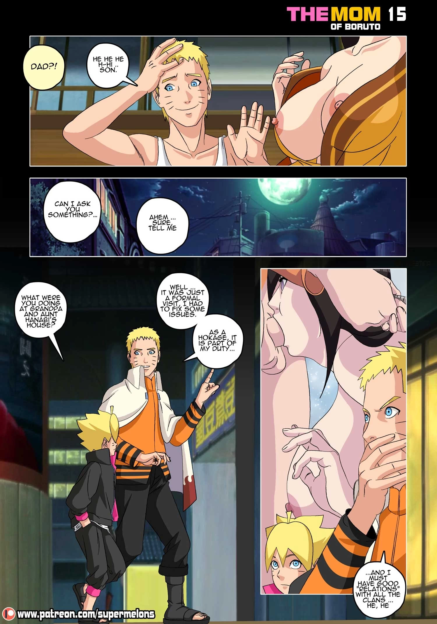 The Mom Of Boruto porn comic picture 16