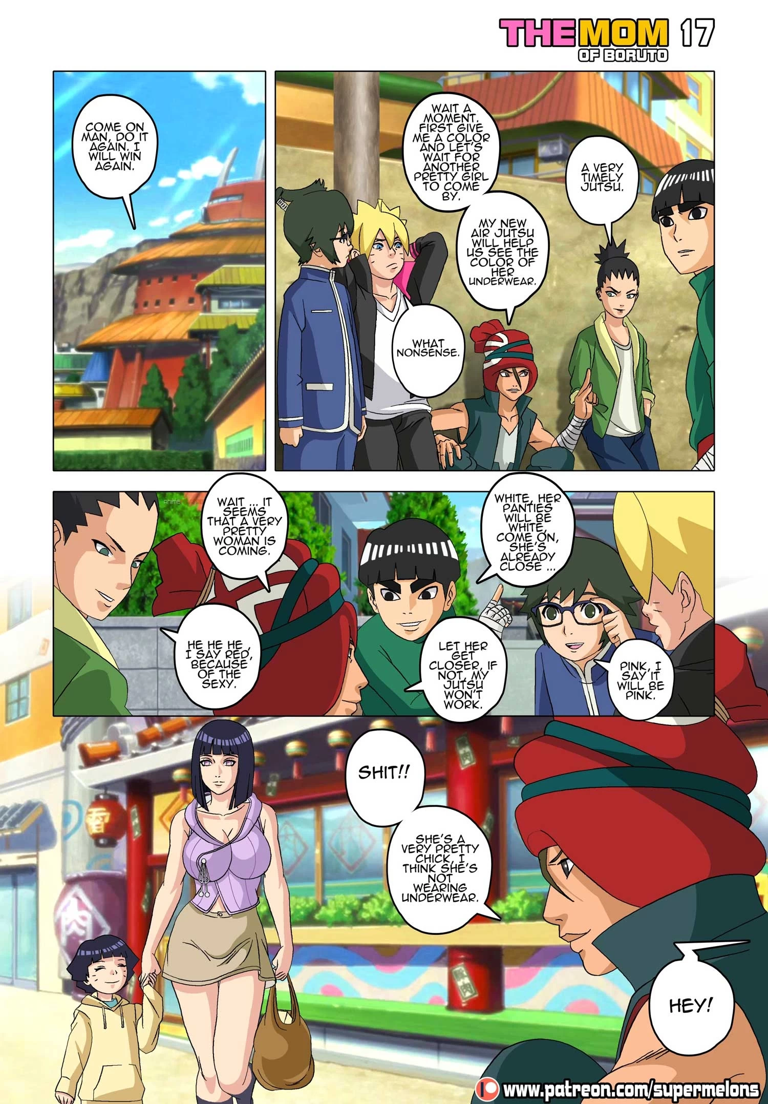 The Mom Of Boruto porn comic picture 18
