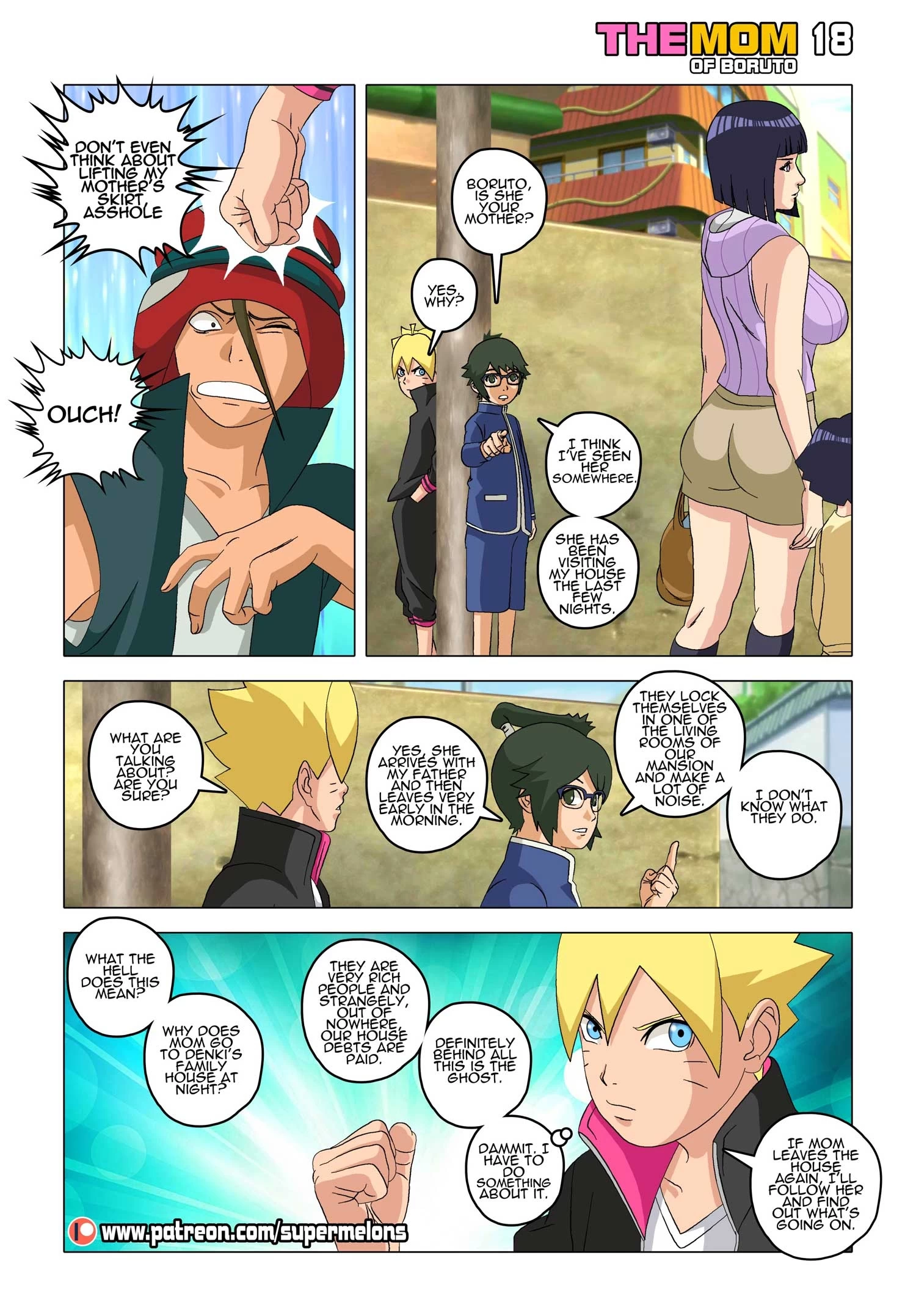 The Mom Of Boruto porn comic picture 19