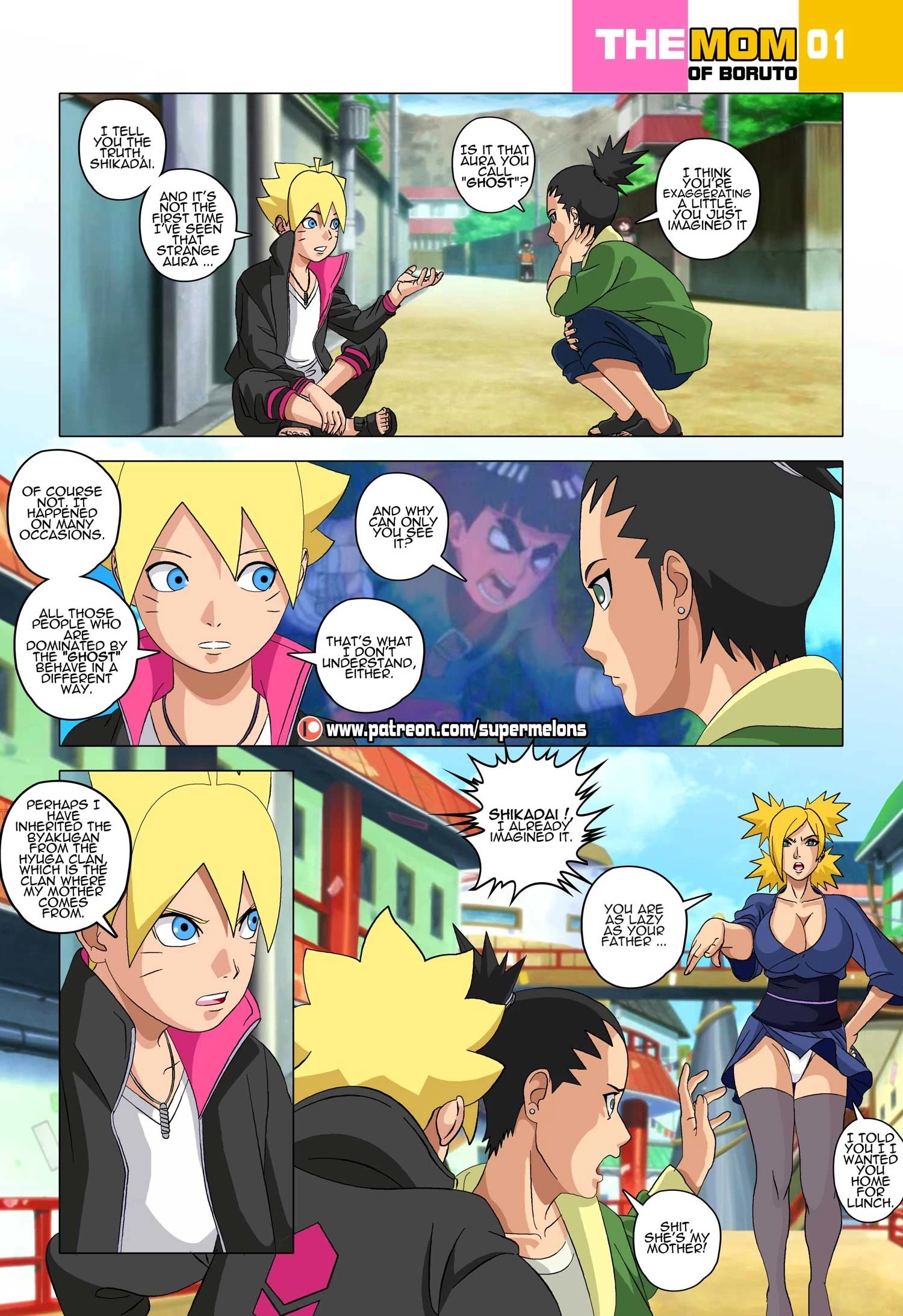 The Mom Of Boruto porn comic picture 2