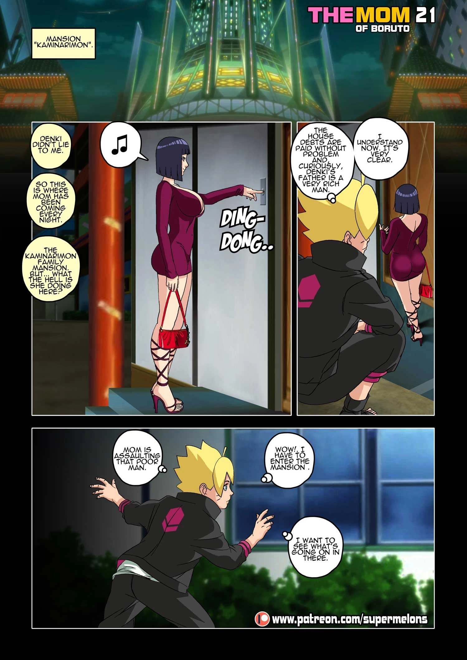 The Mom Of Boruto porn comic picture 22