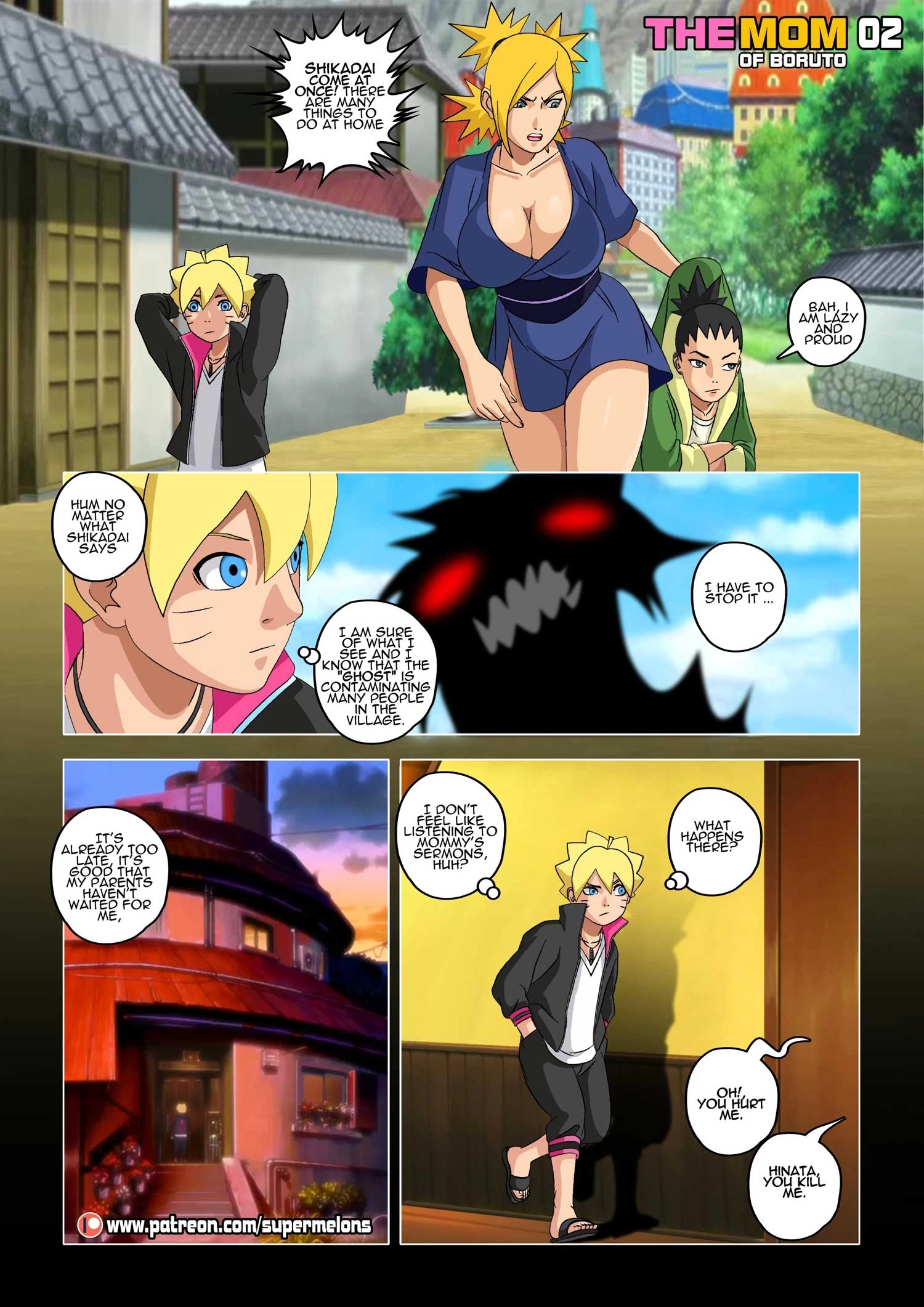 The Mom Of Boruto porn comic picture 3