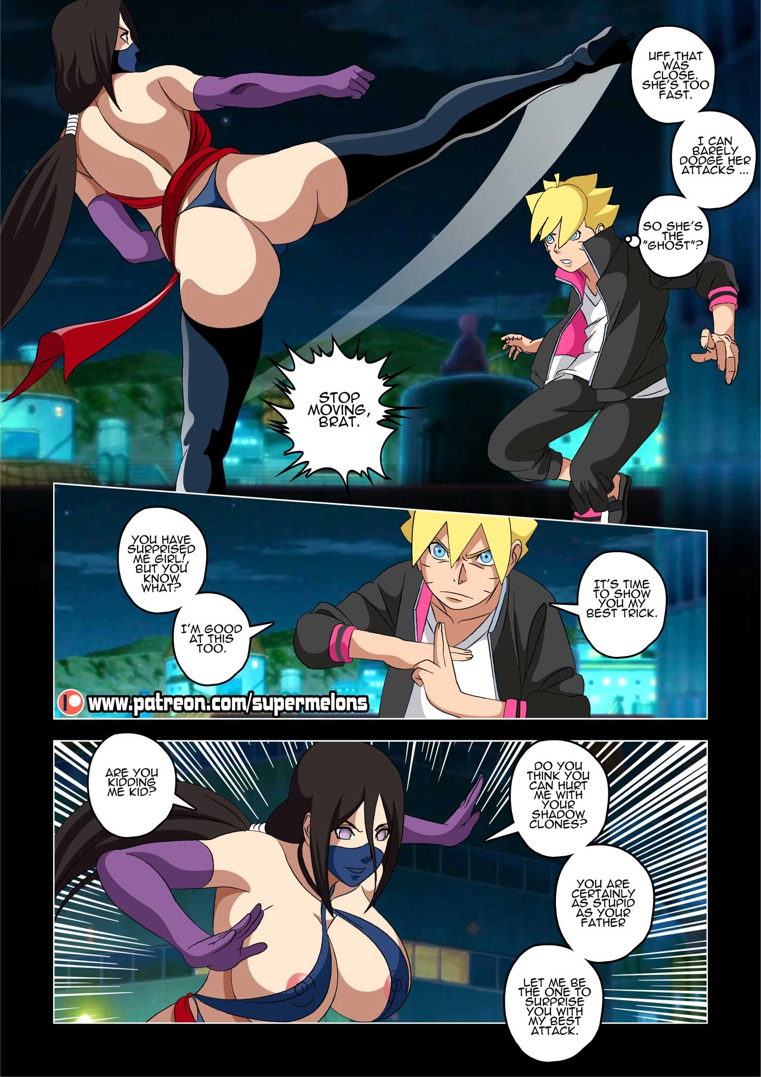 The Mom Of Boruto porn comic picture 34