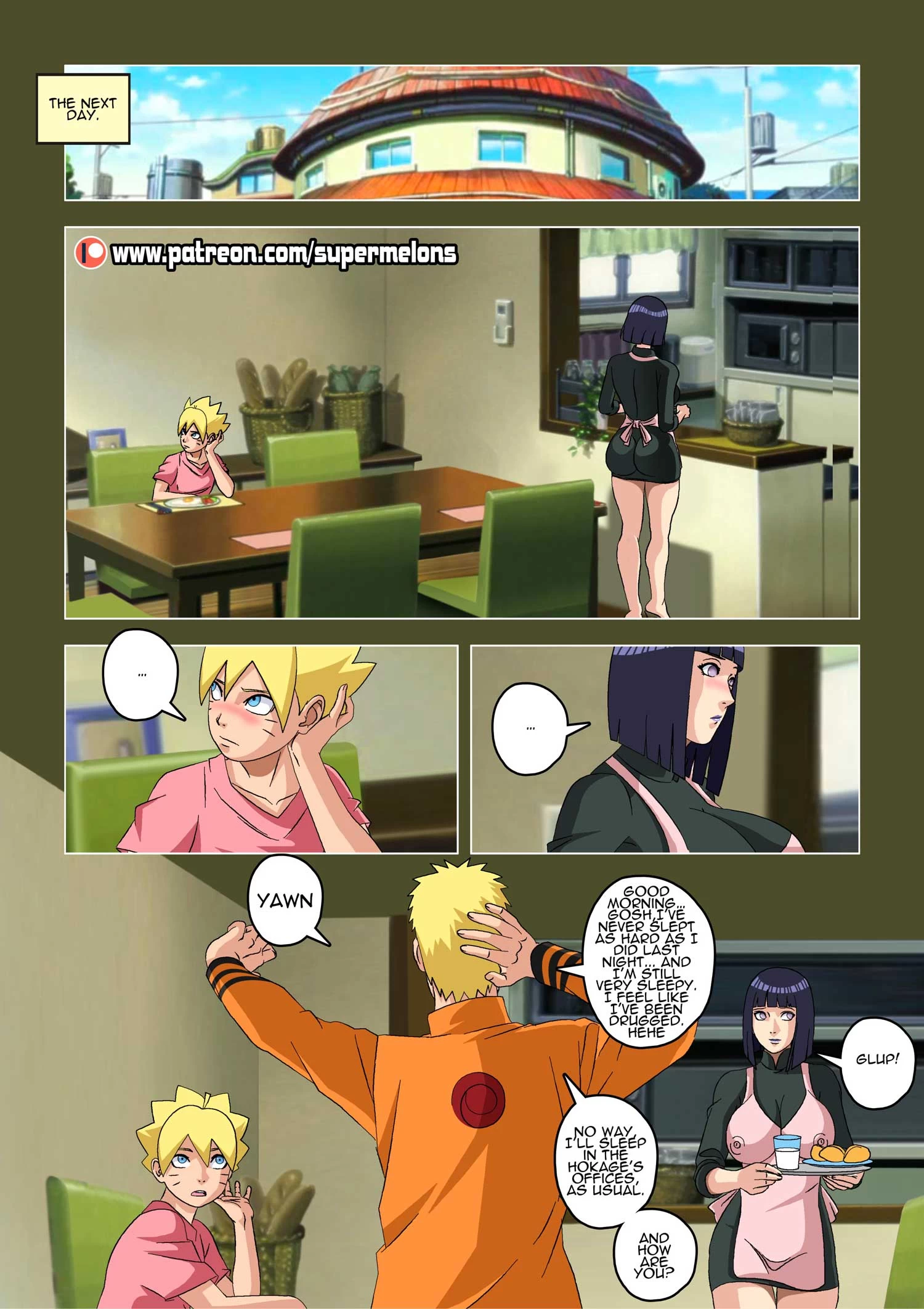 The Mom Of Boruto porn comic picture 38
