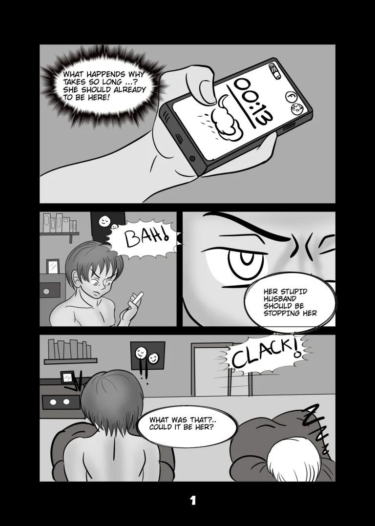 THE MOM OF MY FRIEND IS MY BITCH! porn comic picture 3