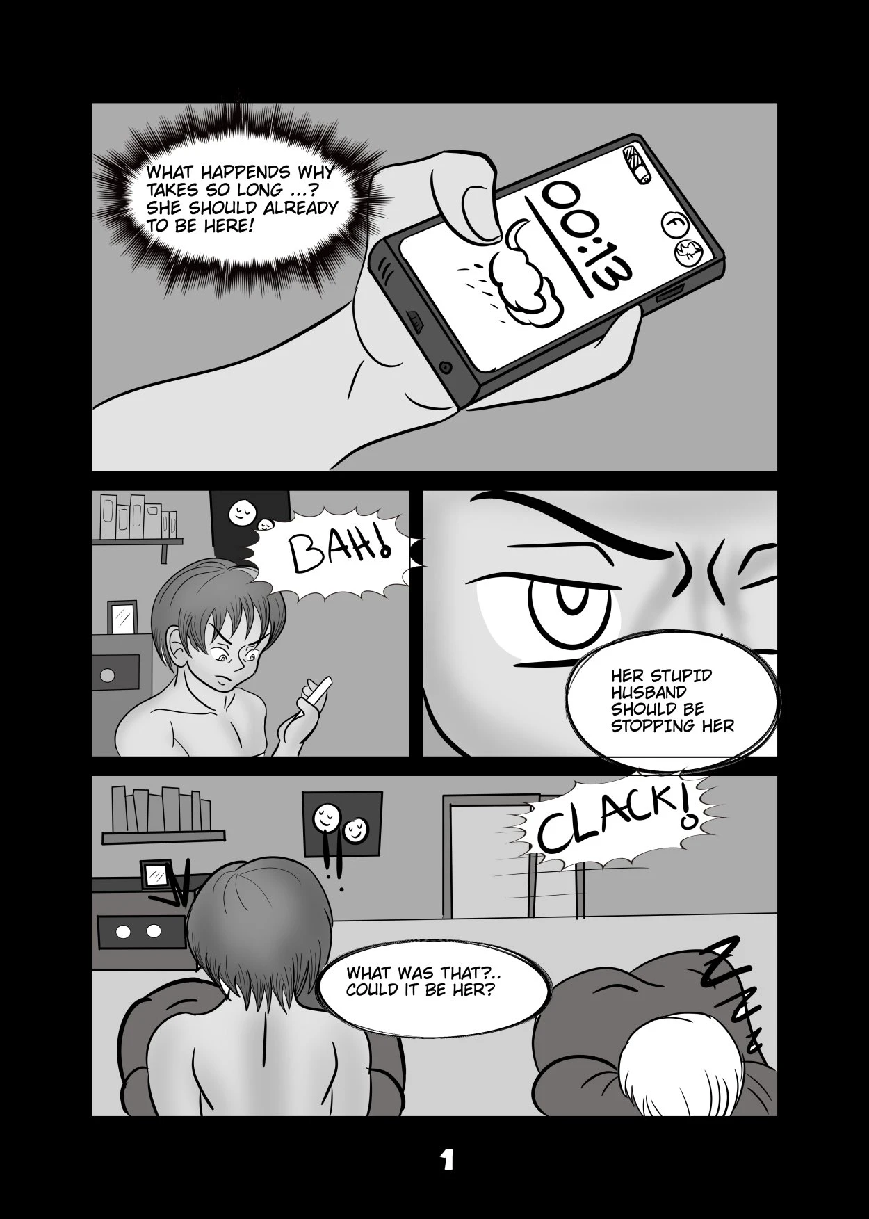 THE MOM OF MY FRIEND IS MY BITCH! porn comic picture 3