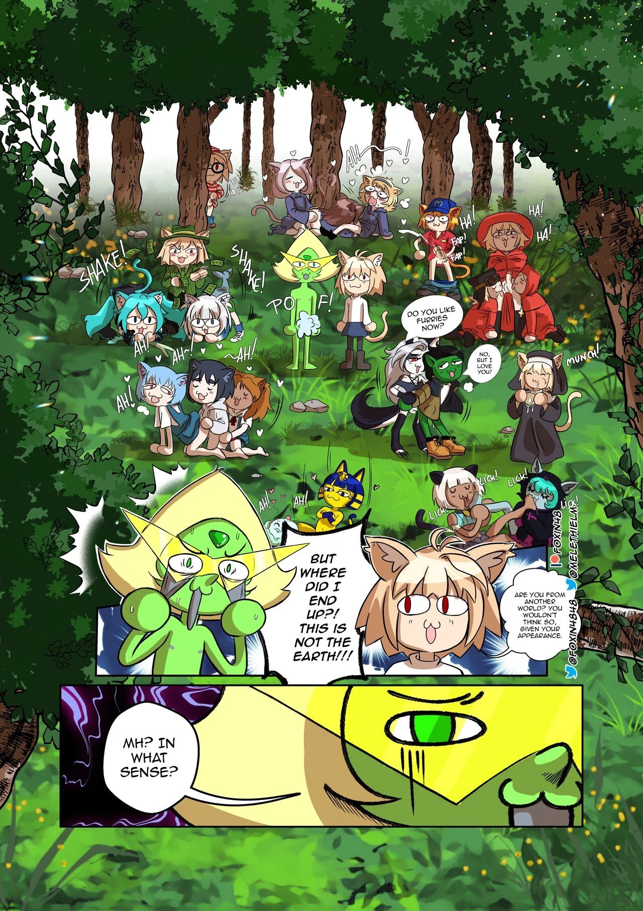 The multiverse of horny porn comic picture 32