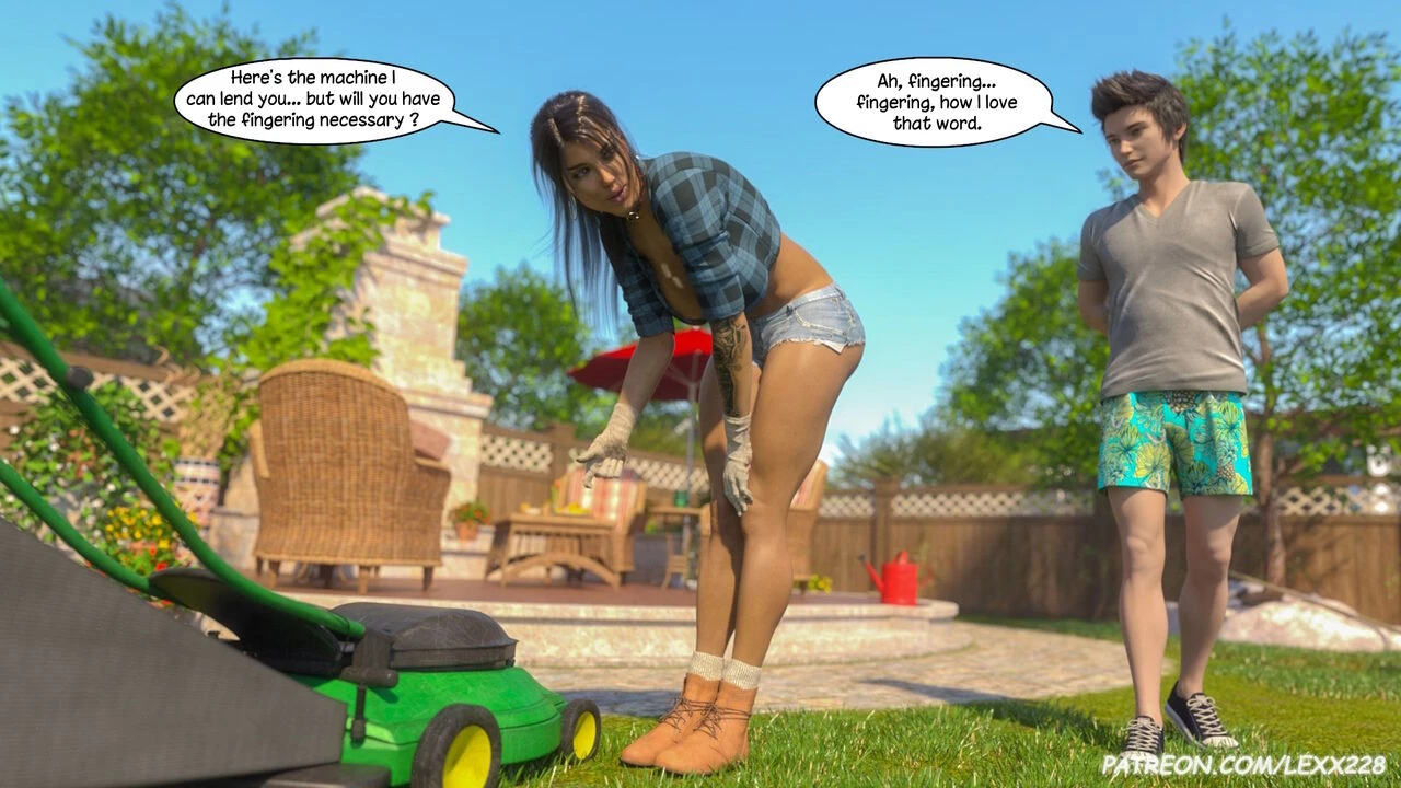 The Neighbor's Garden porn comic picture 11