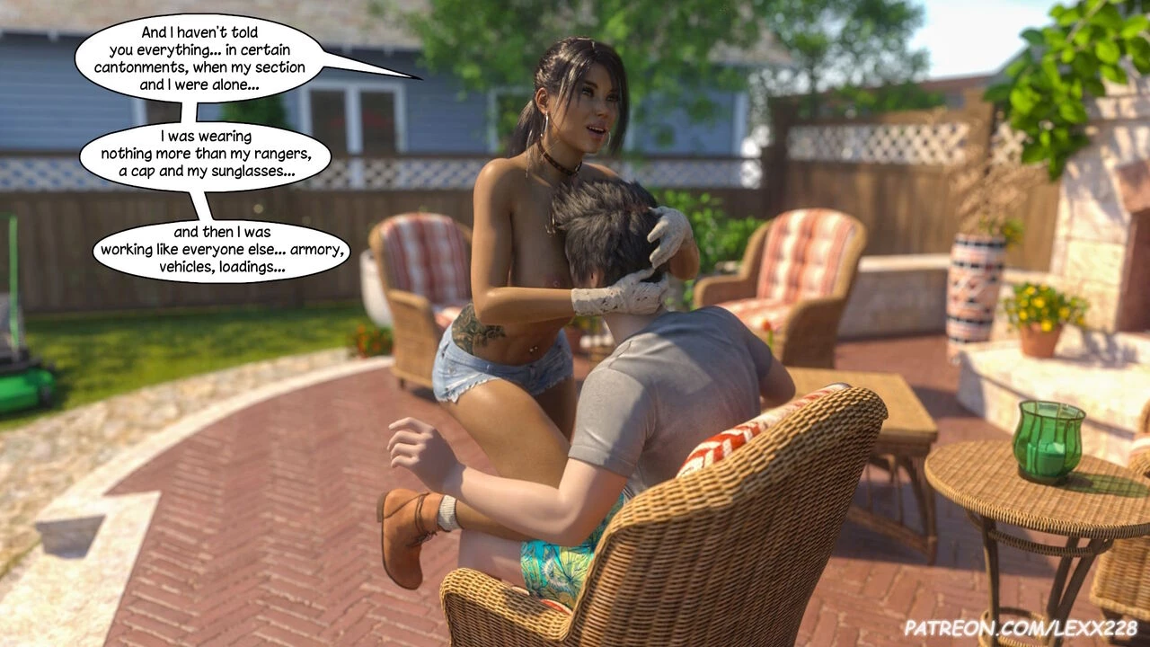 The Neighbor's Garden porn comic picture 26