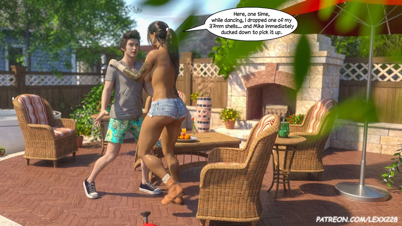 The Neighbor's Garden porn comic picture 32