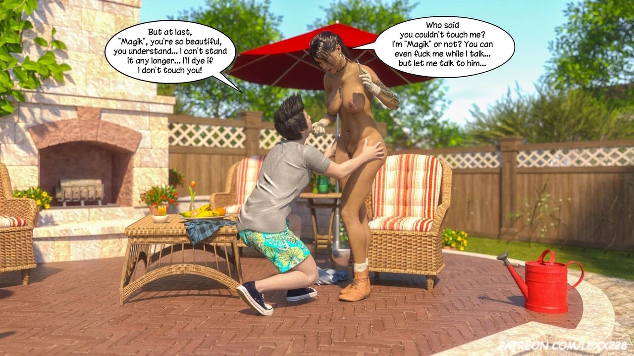 The Neighbor's Garden porn comic picture 57