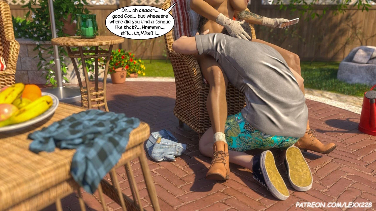 The Neighbor's Garden porn comic picture 62