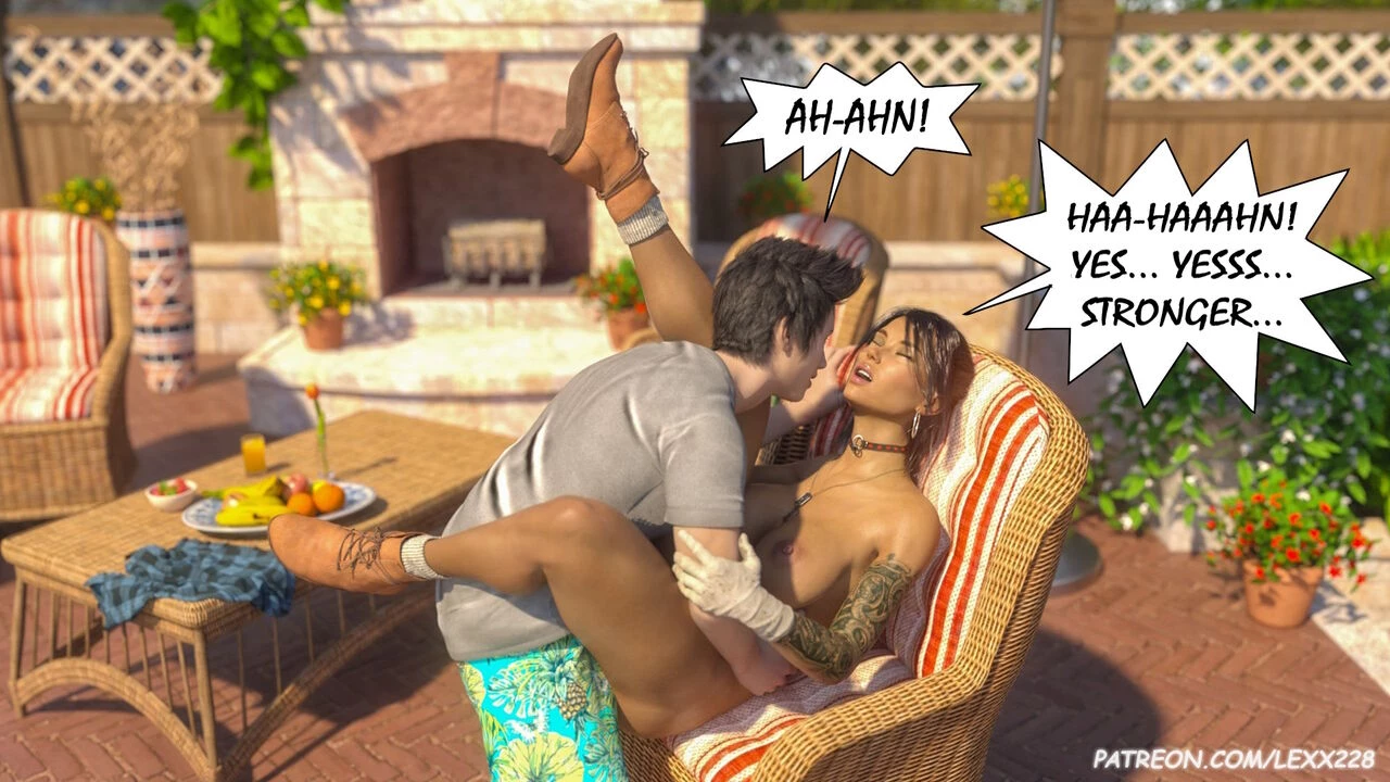 The Neighbor's Garden porn comic picture 80