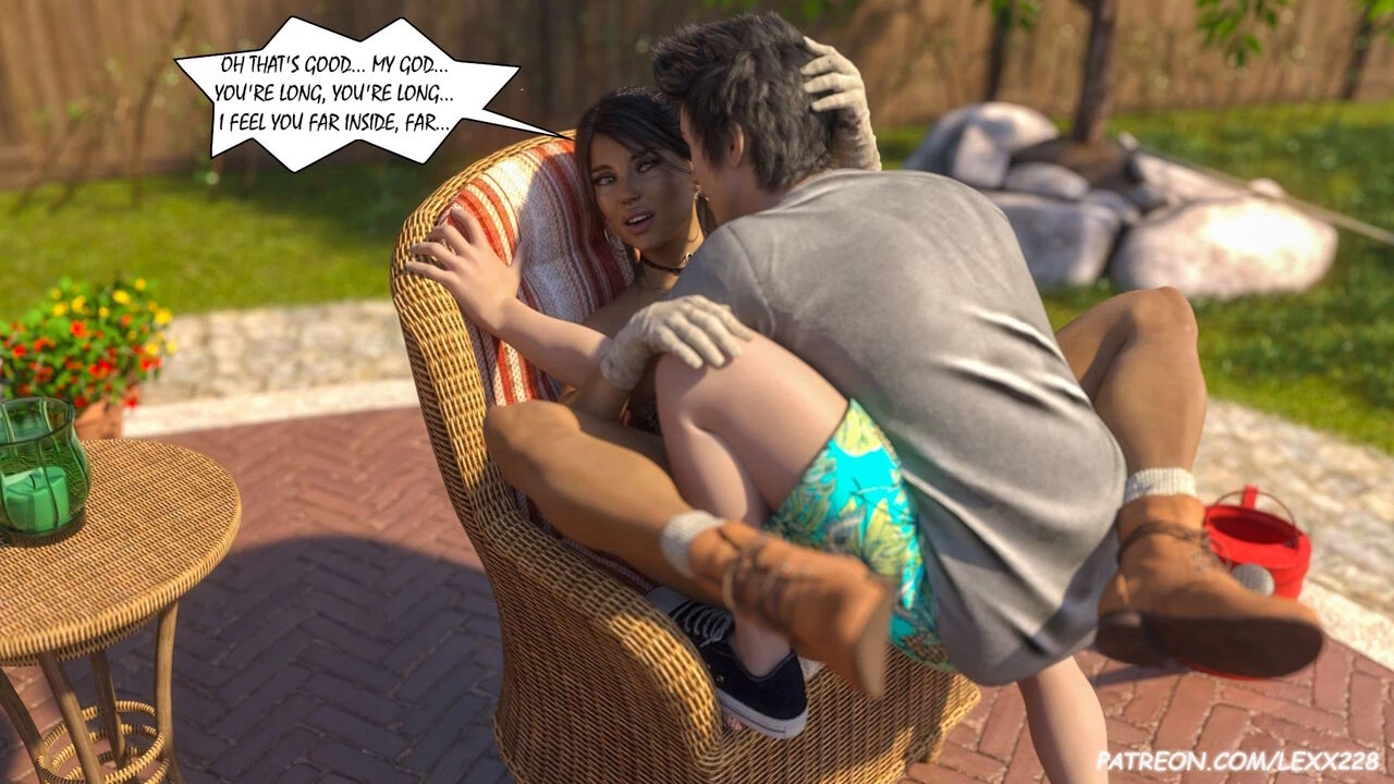 The Neighbor's Garden porn comic picture 81