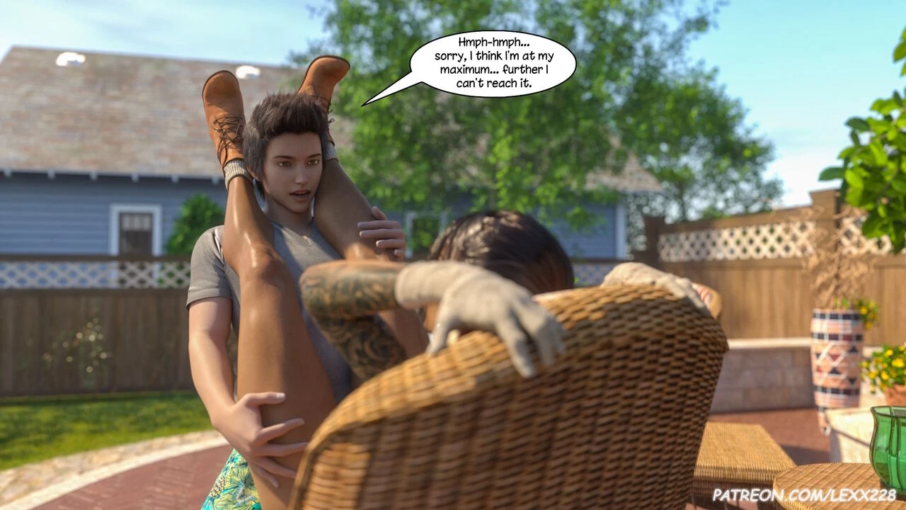 The Neighbor's Garden porn comic picture 86