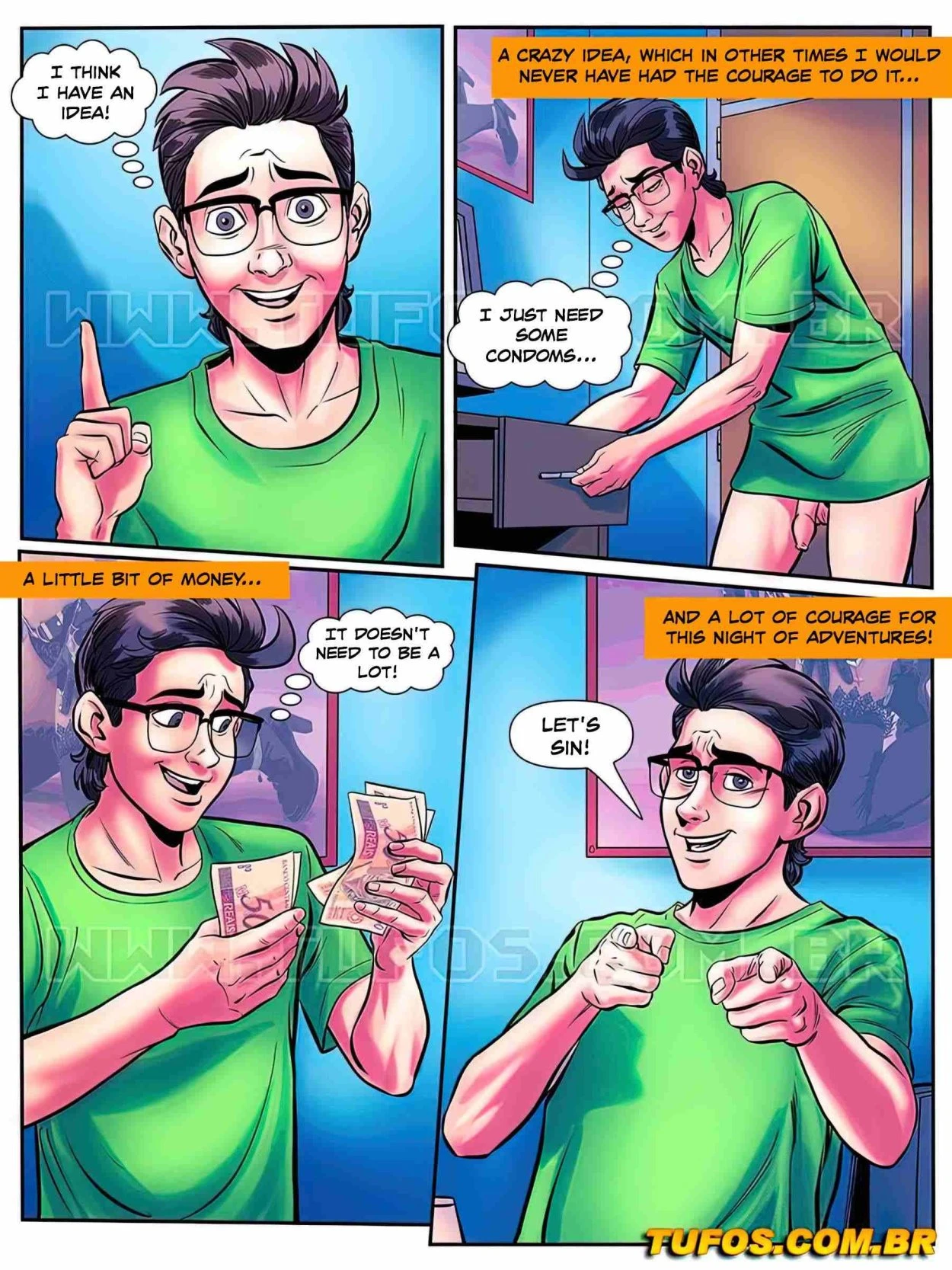 The Nerd Stallion 10 – One Night Of Sin porn comic picture 3