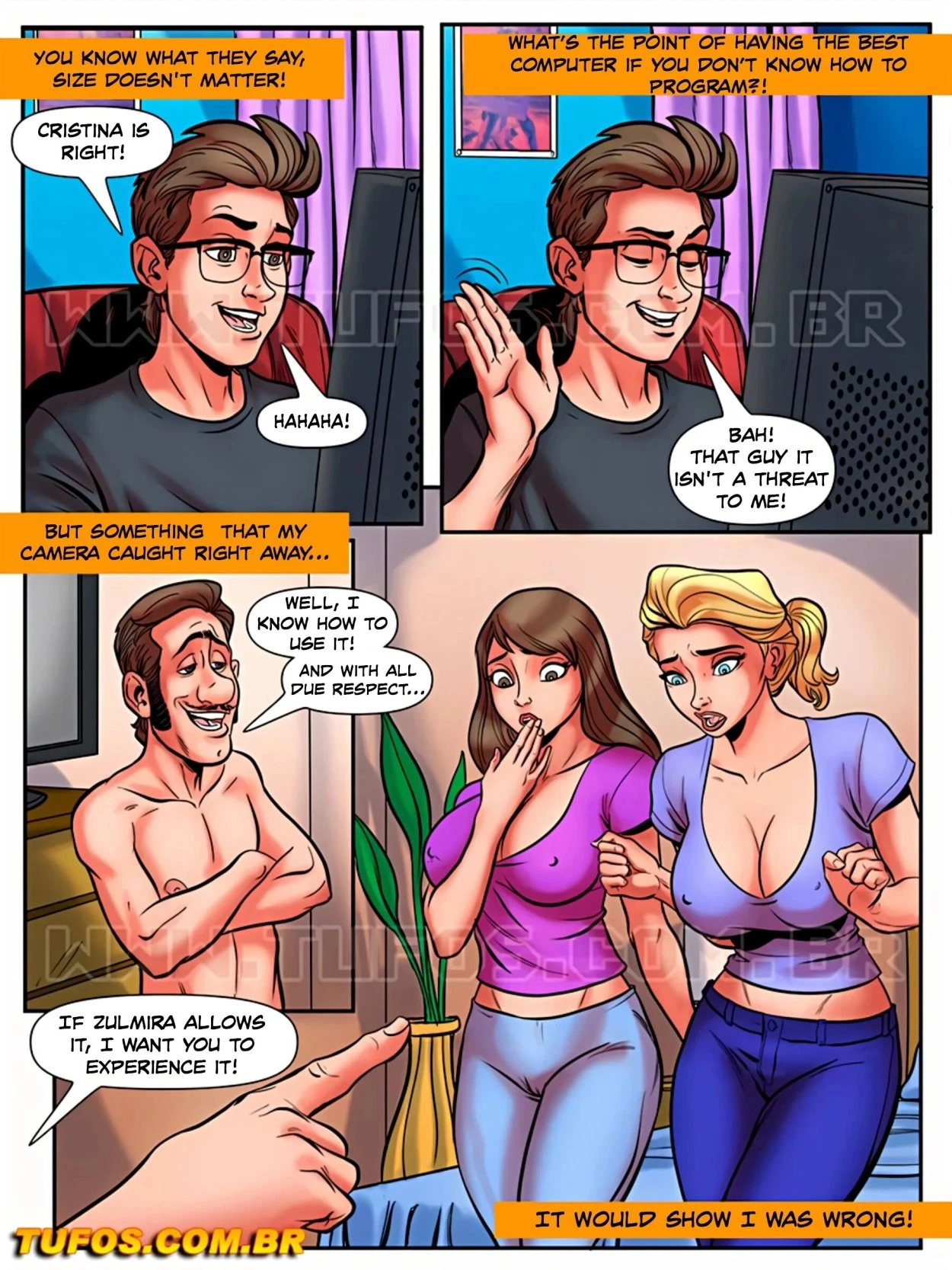 The Nerd Stallion] - 11 - A terrifying secret porn comic picture 8