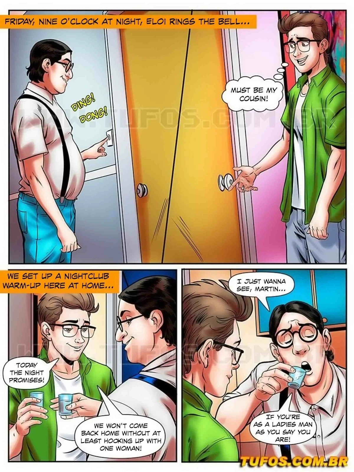 The Nerd Stallion 18 - Warm-Up To Clubbing porn comic picture 2