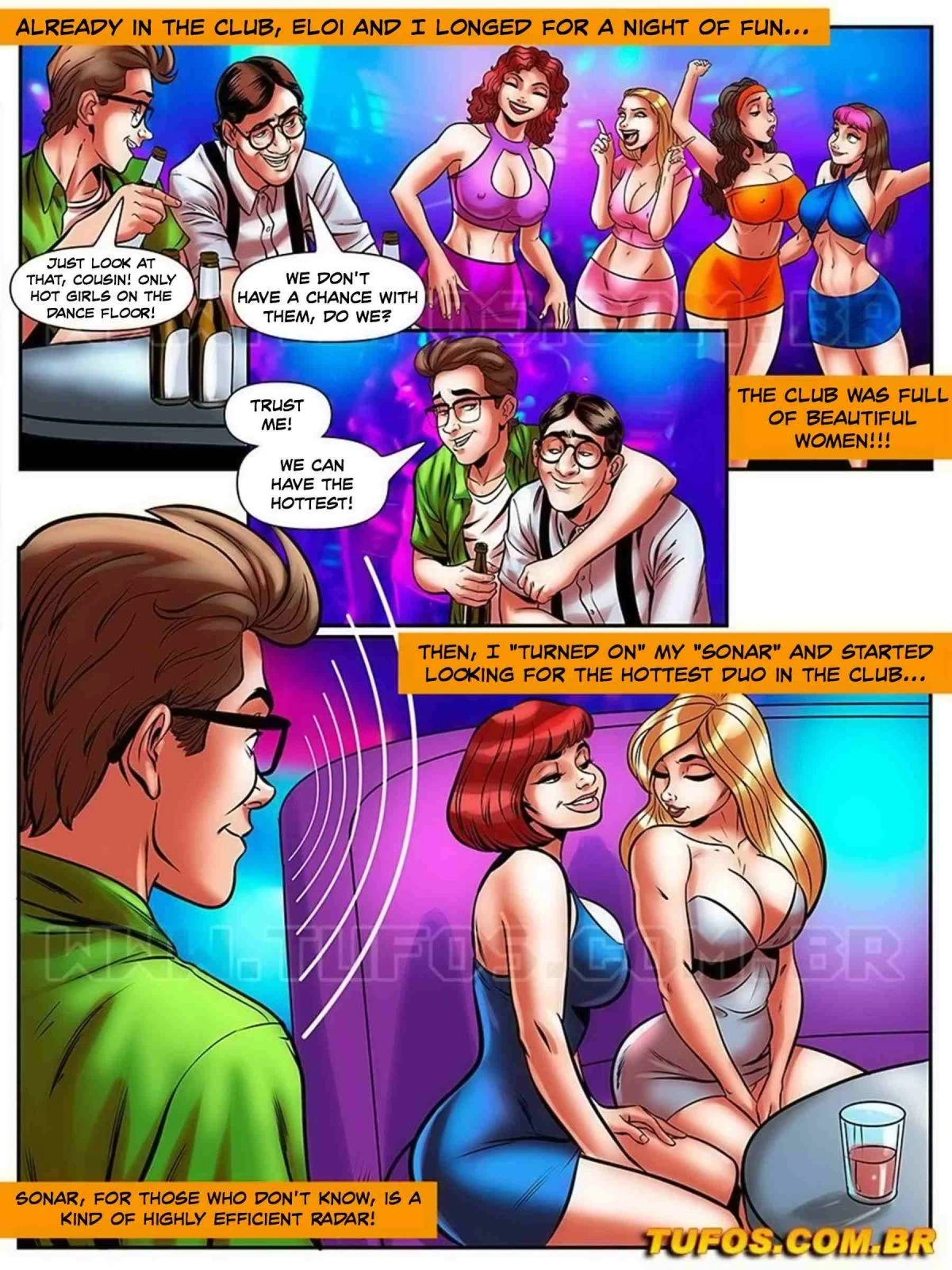 The Nerd Stallion 19 – Without Panties In The Club porn comic picture 2