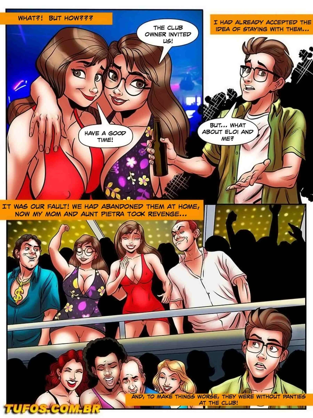 The Nerd Stallion 19 – Without Panties In The Club porn comic picture 5