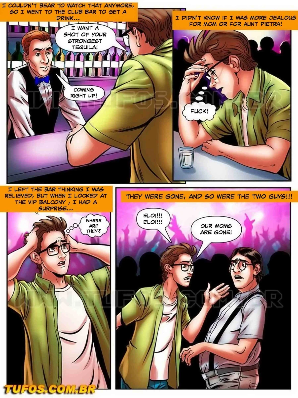 The Nerd Stallion 19 – Without Panties In The Club porn comic picture 8