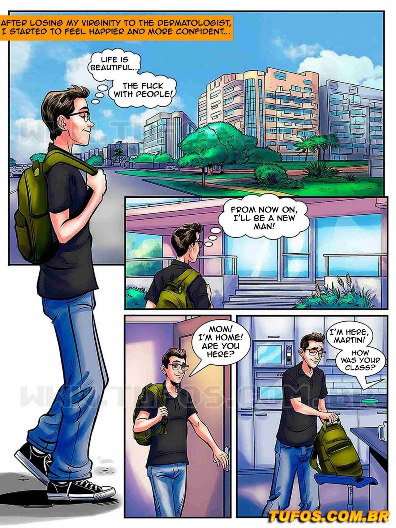 The Nerd Stallion 2 – My Mom’s Friend porn comic picture 2