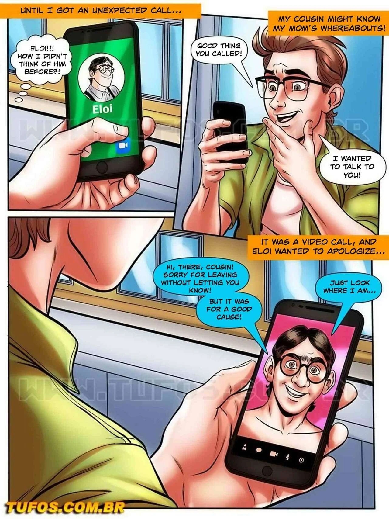 The Nerd Stallion 22 - Sex By Video Call porn comic picture 3