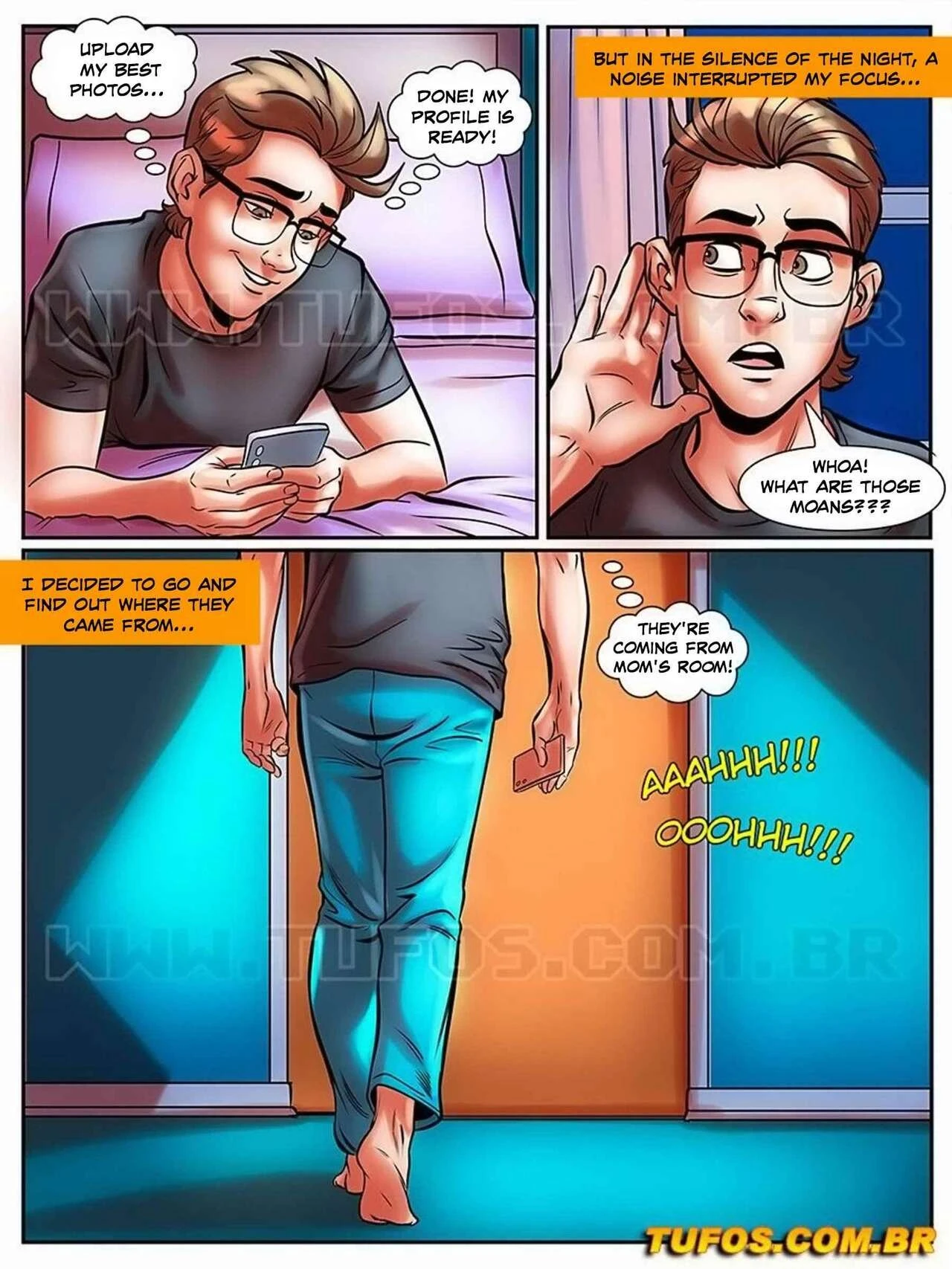 The Nerd Stallion 24 - Three women in bed porn comic picture 3