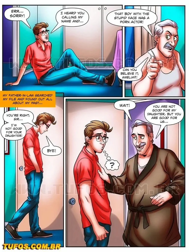 The Nerd Stallion 26 - Lunch in Family porn comic picture 7