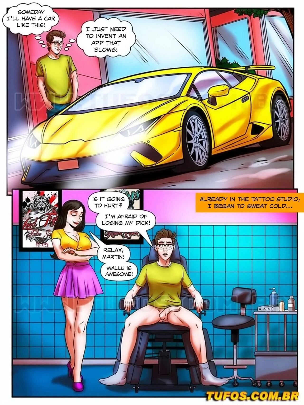The Nerd Stallion 30 porn comic picture 3