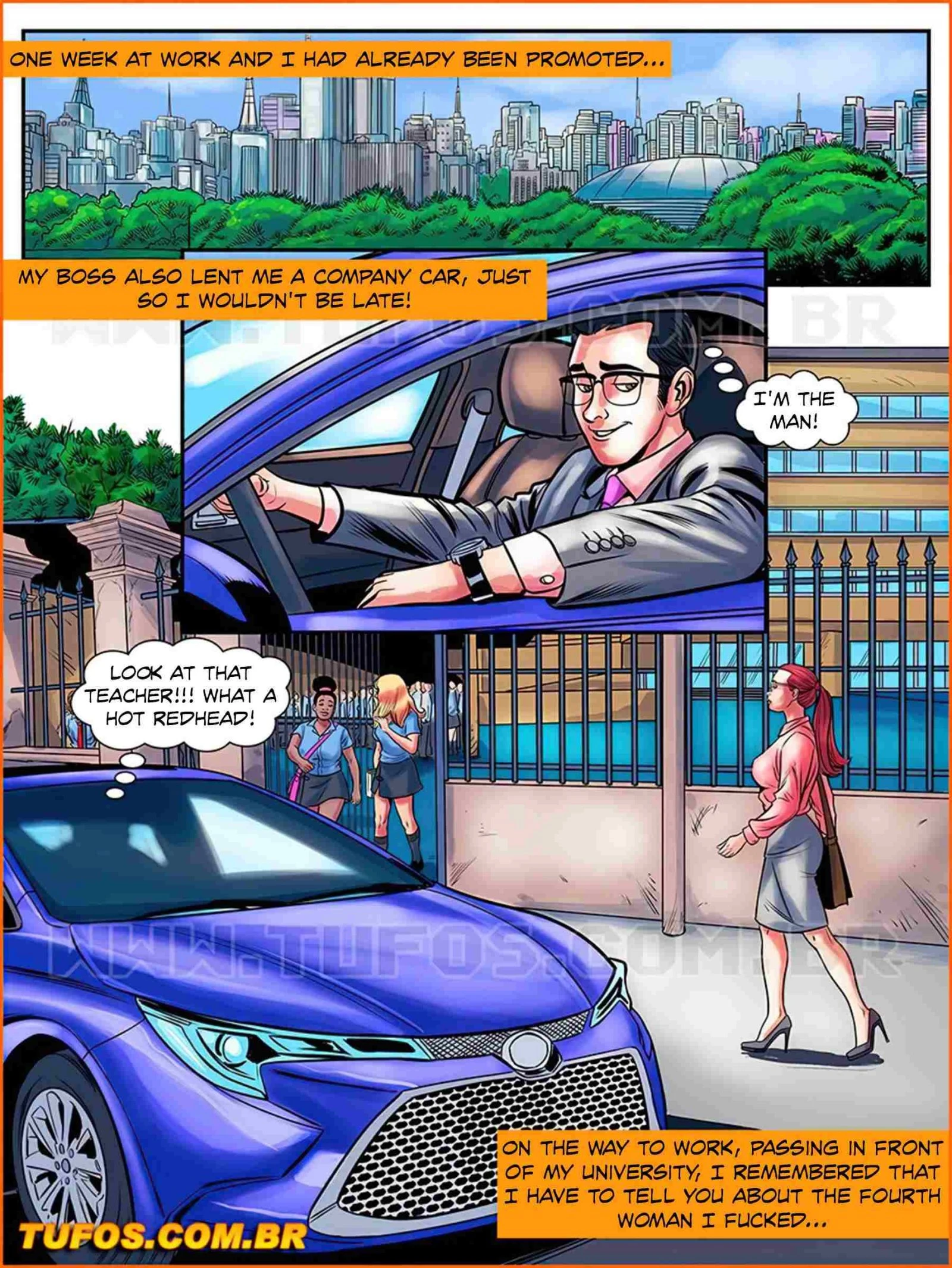 The Nerd Stallion 5 - The Blue Eyed Teacher porn comic picture 2