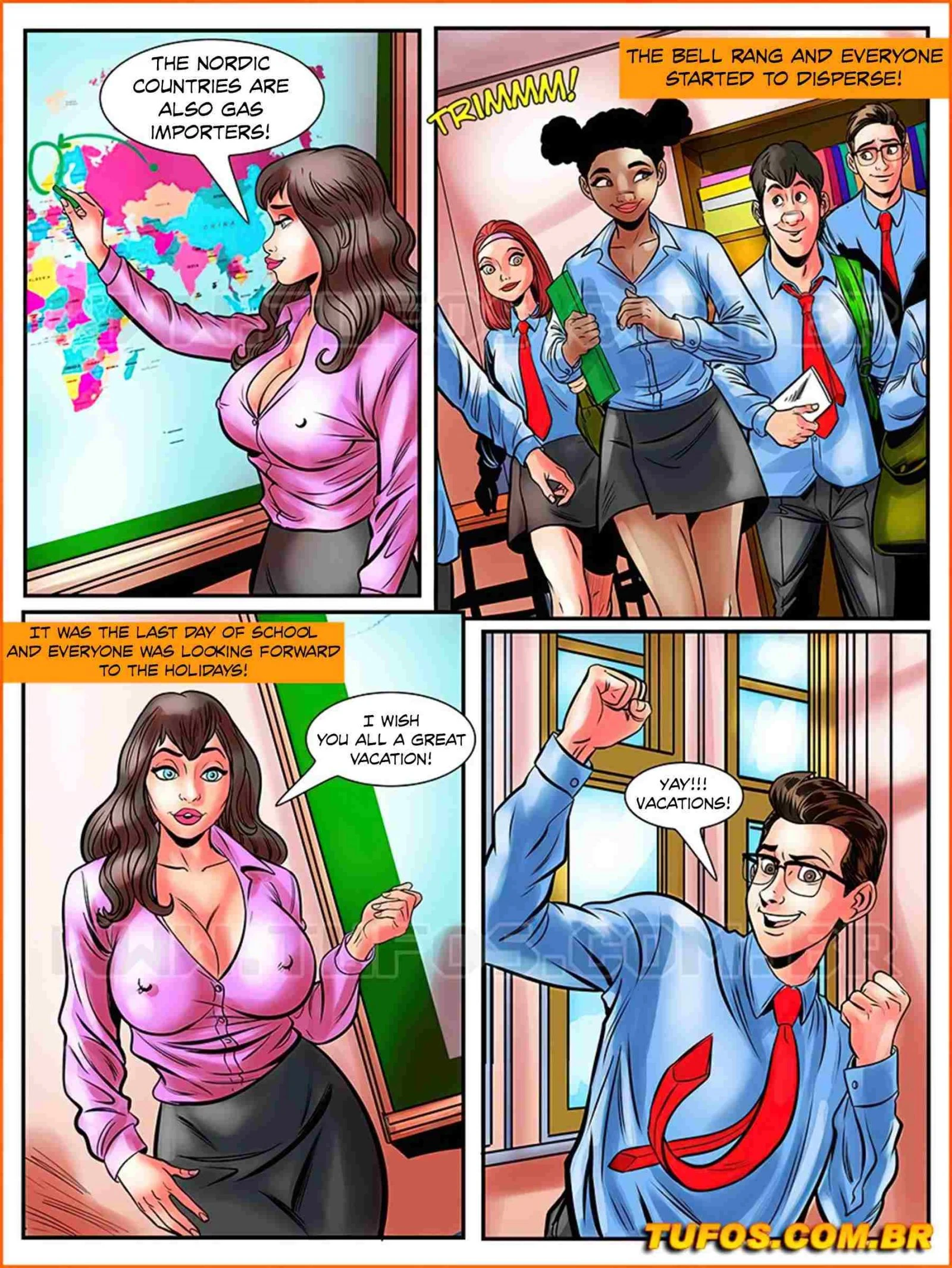 The Nerd Stallion 5 - The Blue Eyed Teacher porn comic picture 5