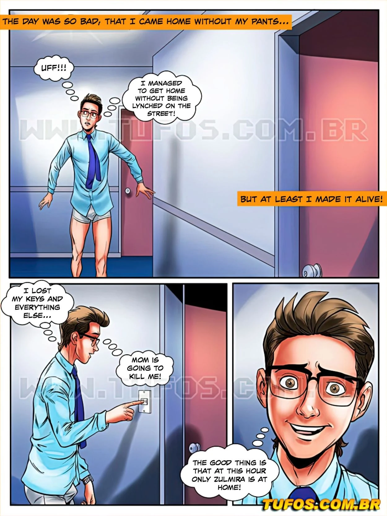 The Nerd Stallion 9 - Lingerie Party porn comic picture 2