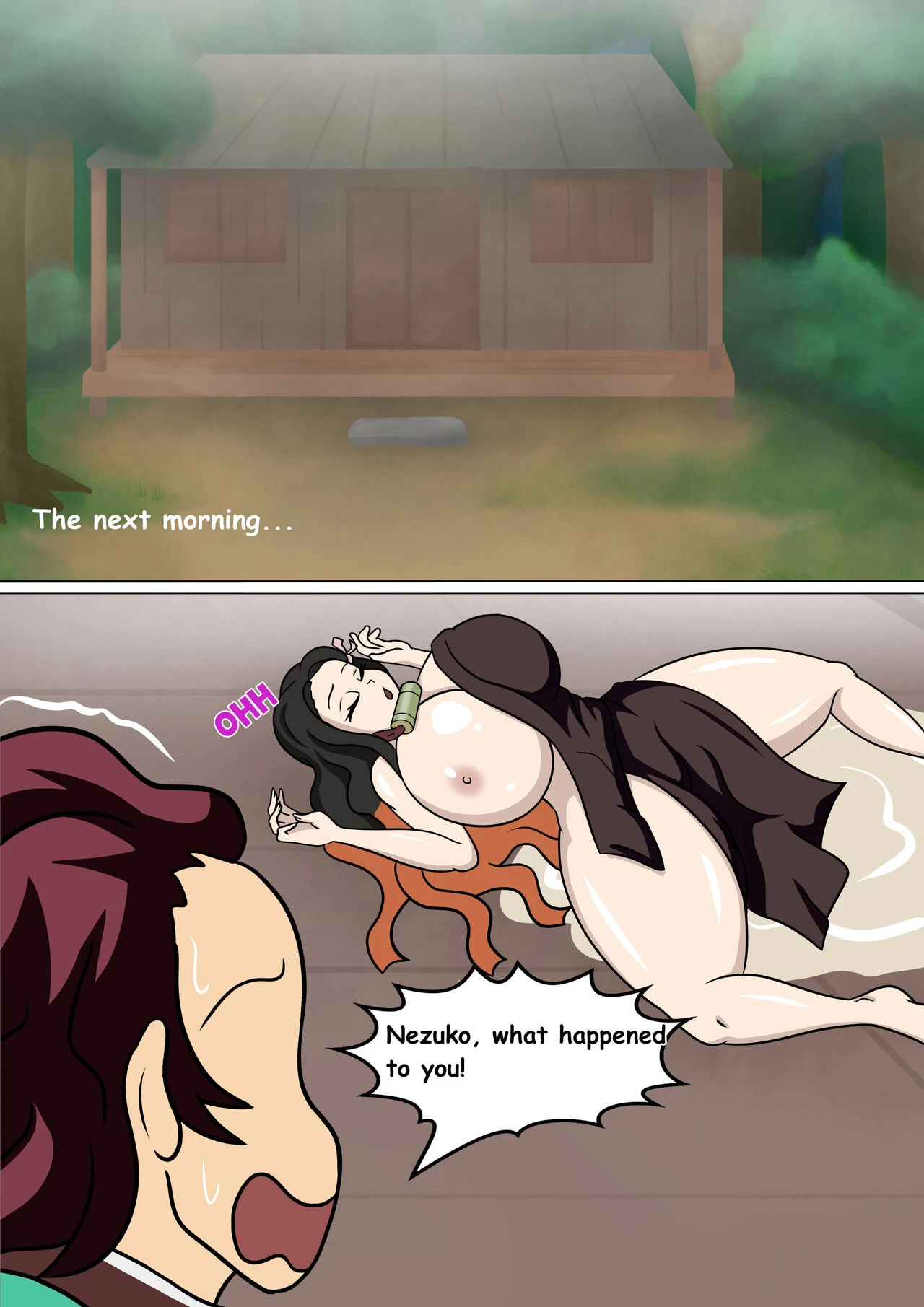 The Night of the Demon and Nezuko | La Noche Del Demonio Y Nezuk porn comic picture 28