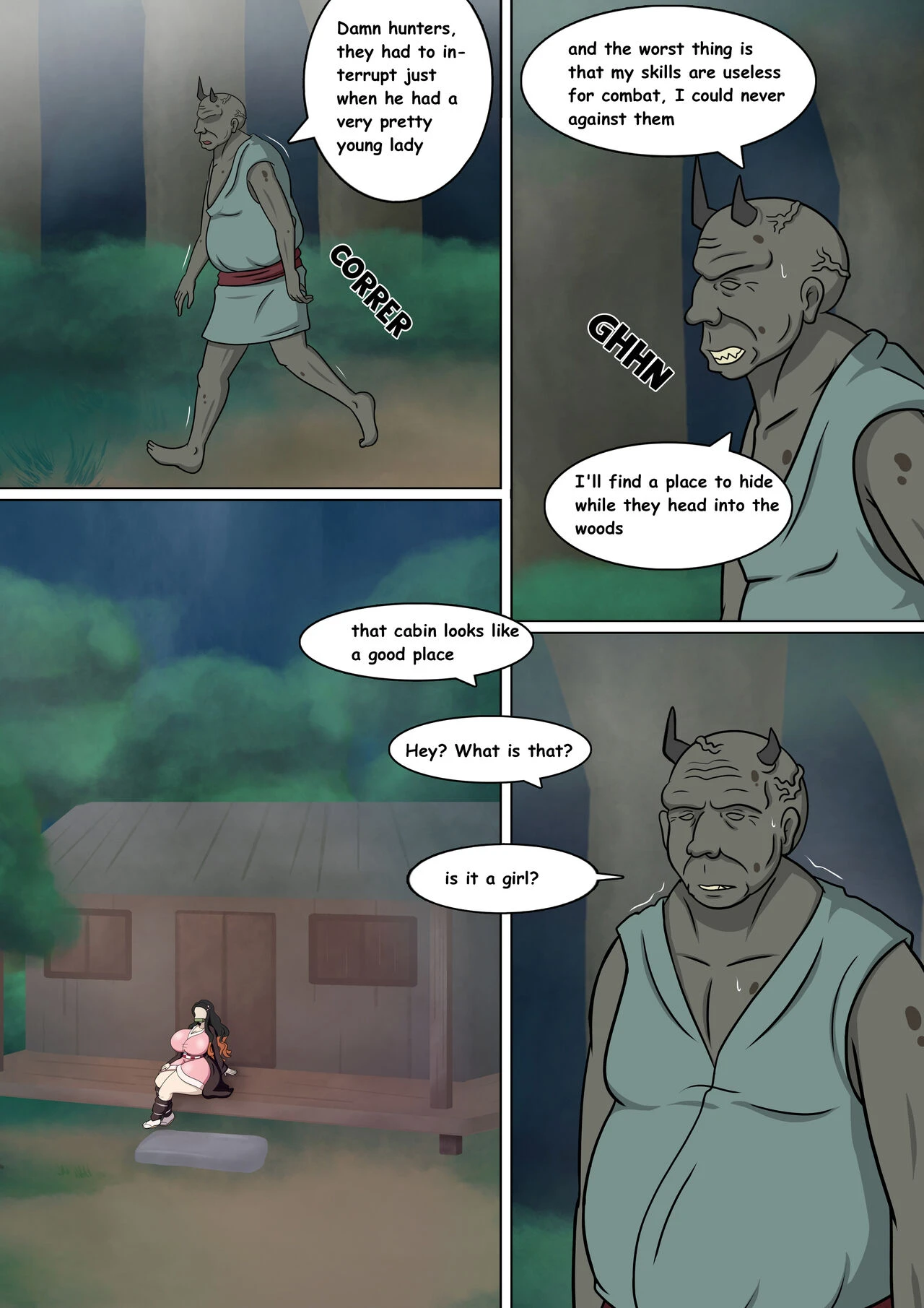 The Night of the Demon and Nezuko | La Noche Del Demonio Y Nezuk porn comic picture 4