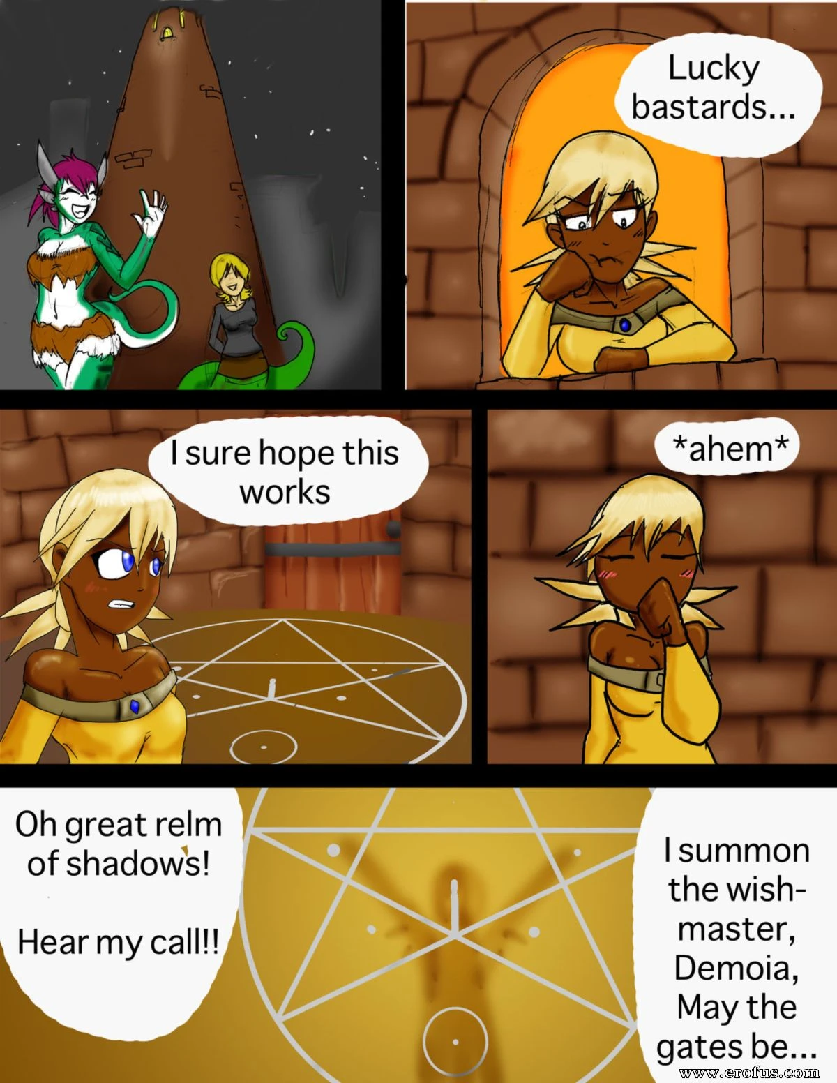 THE ONE WISH porn comic picture 1