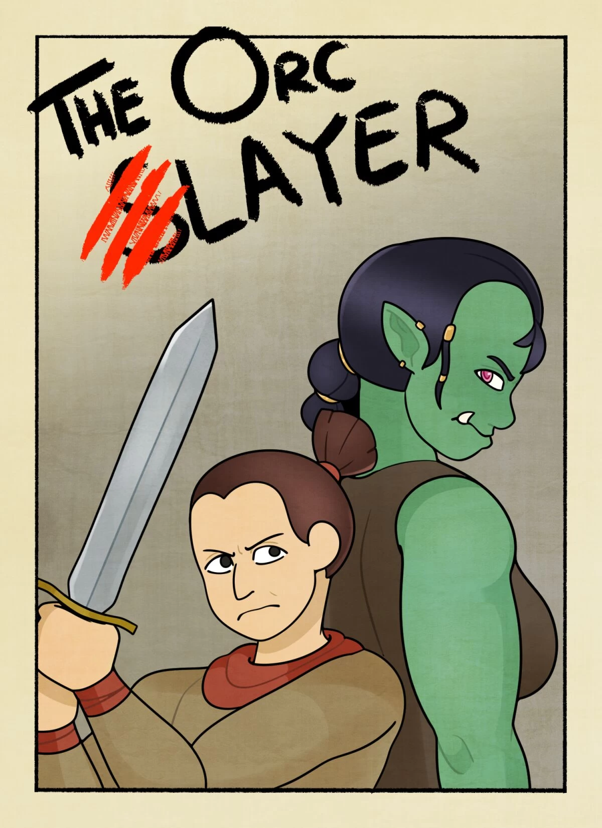 The Orc Slayer porn comic picture 1