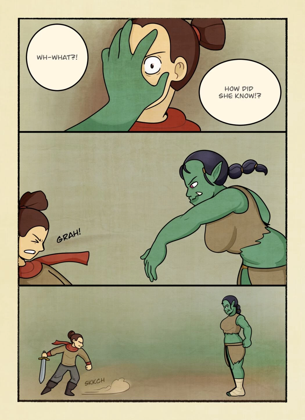 The Orc Slayer porn comic picture 16