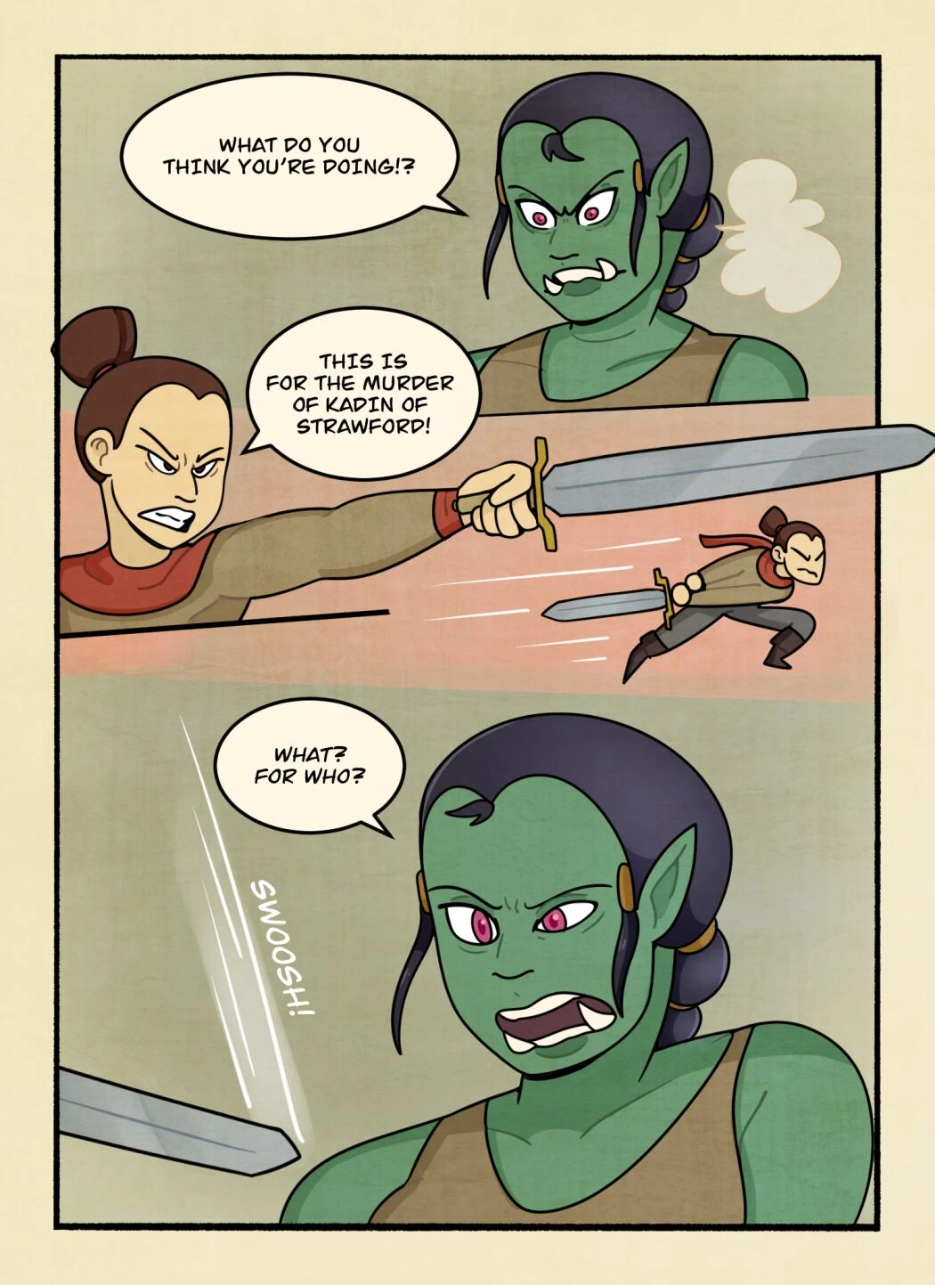 The Orc Slayer porn comic picture 17