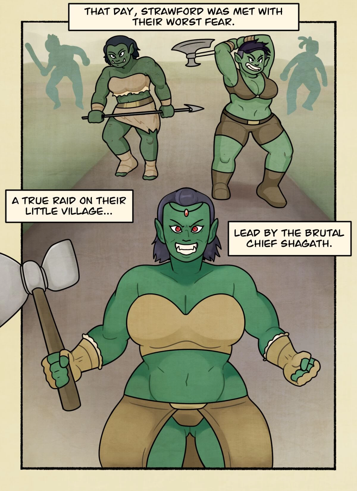 The Orc Slayer porn comic picture 5