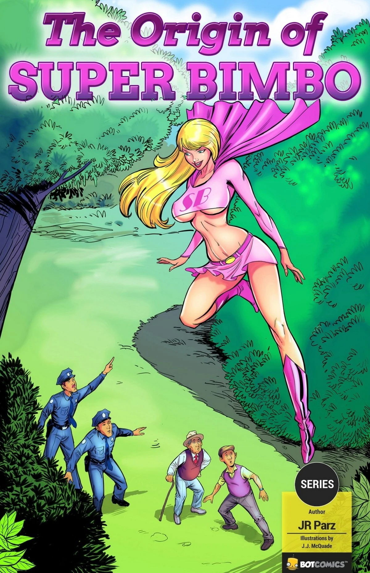 The origin of Super-Bimbo porn comic picture 1