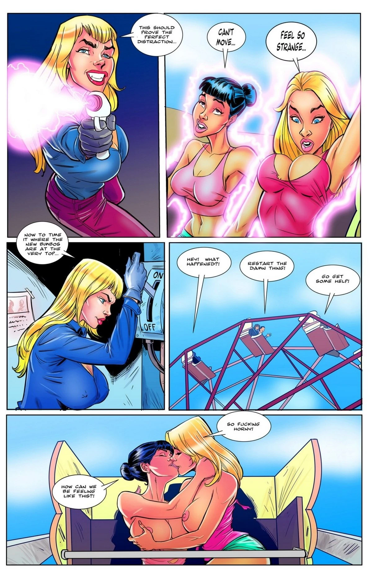 The origin of Super-Bimbo porn comic picture 28