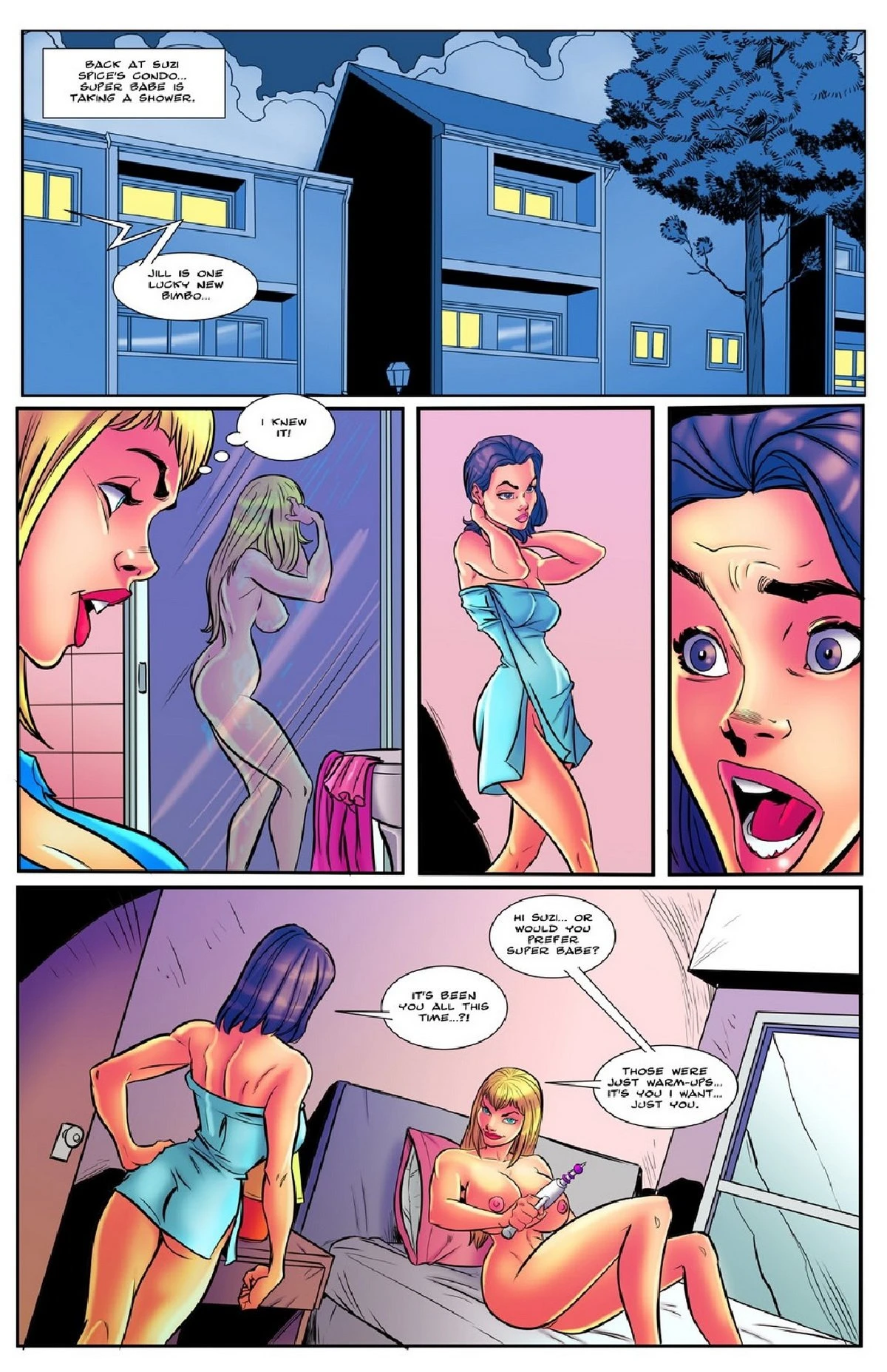 The origin of Super-Bimbo porn comic picture 42