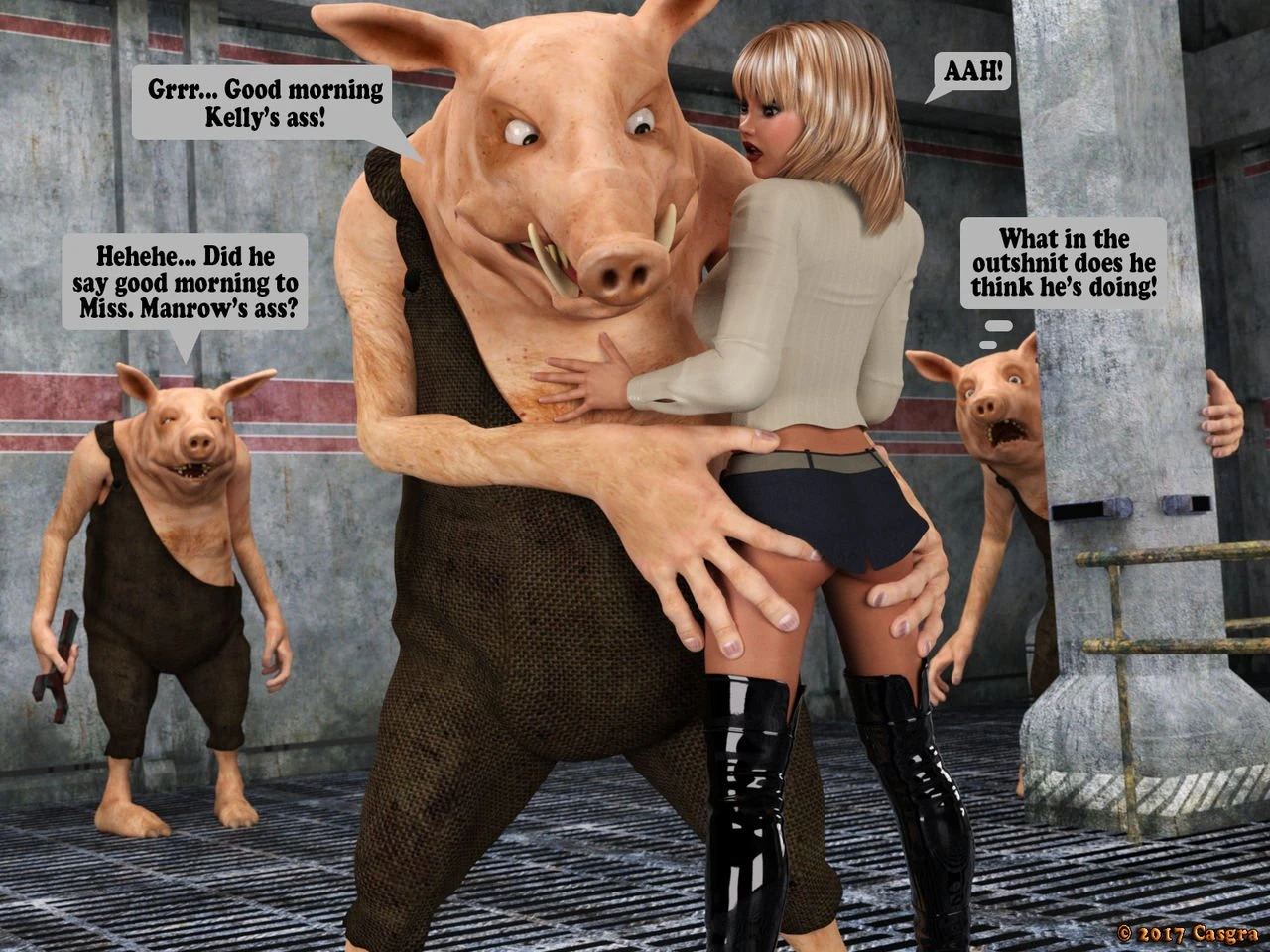 The Outshnits porn comic picture 2