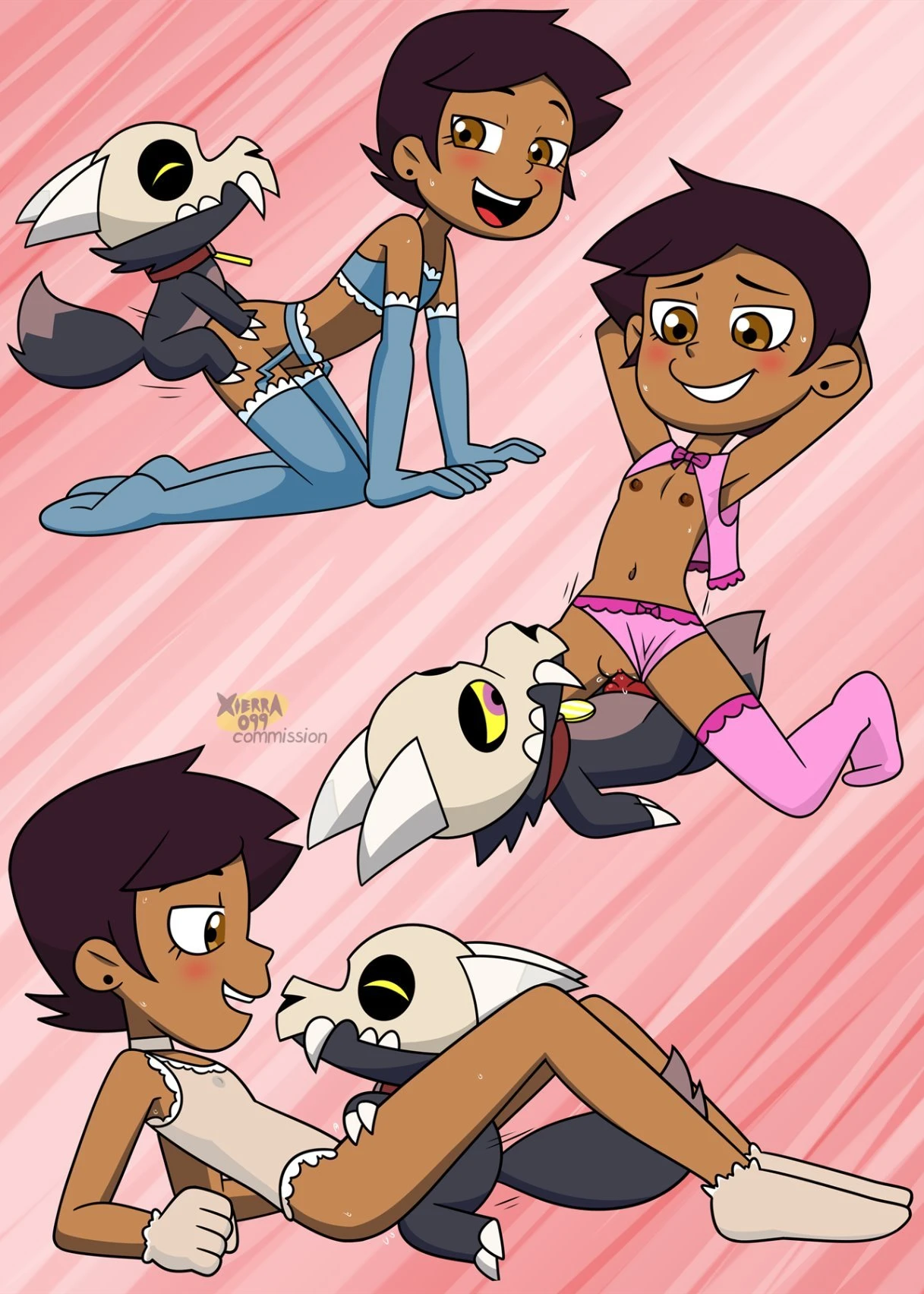 The Owl house - After Dark: King's Cheer up/Dress up party porn comic picture 10