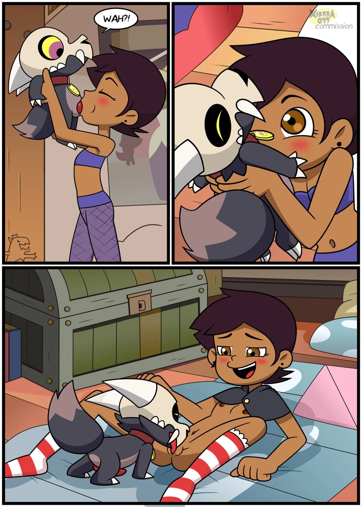 The Owl house - After Dark: King's Cheer up/Dress up party porn comic picture 8