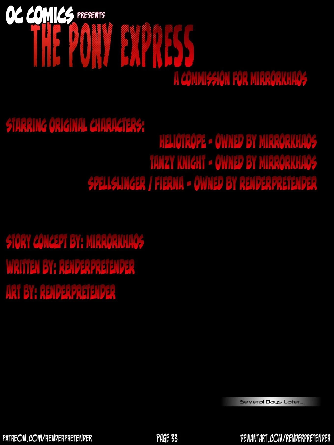 THE PONY EXPRESS porn comic picture 36